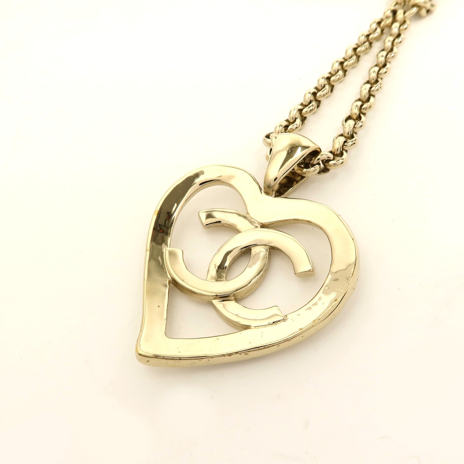 CHANEL 金屬Heart Chocker項鍊