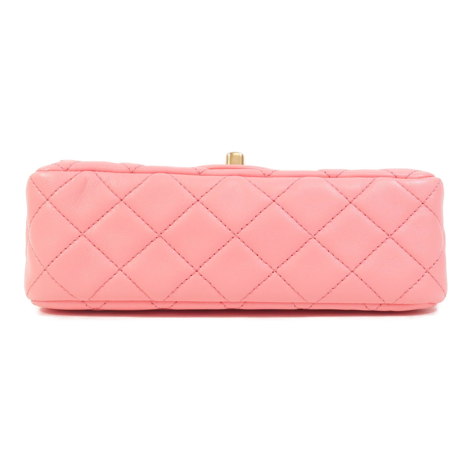 CHANEL 羊皮皮革Classic 20 With Gold Ball鏈帶肩背袋