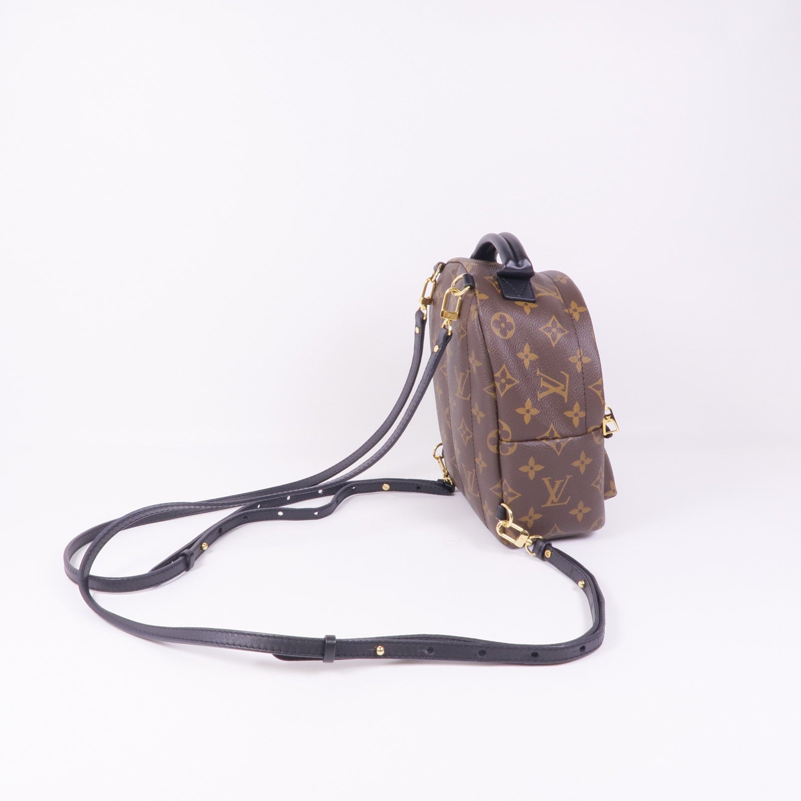 LOUIS VUITTON Monogram Palm Springs Mini金扣背包