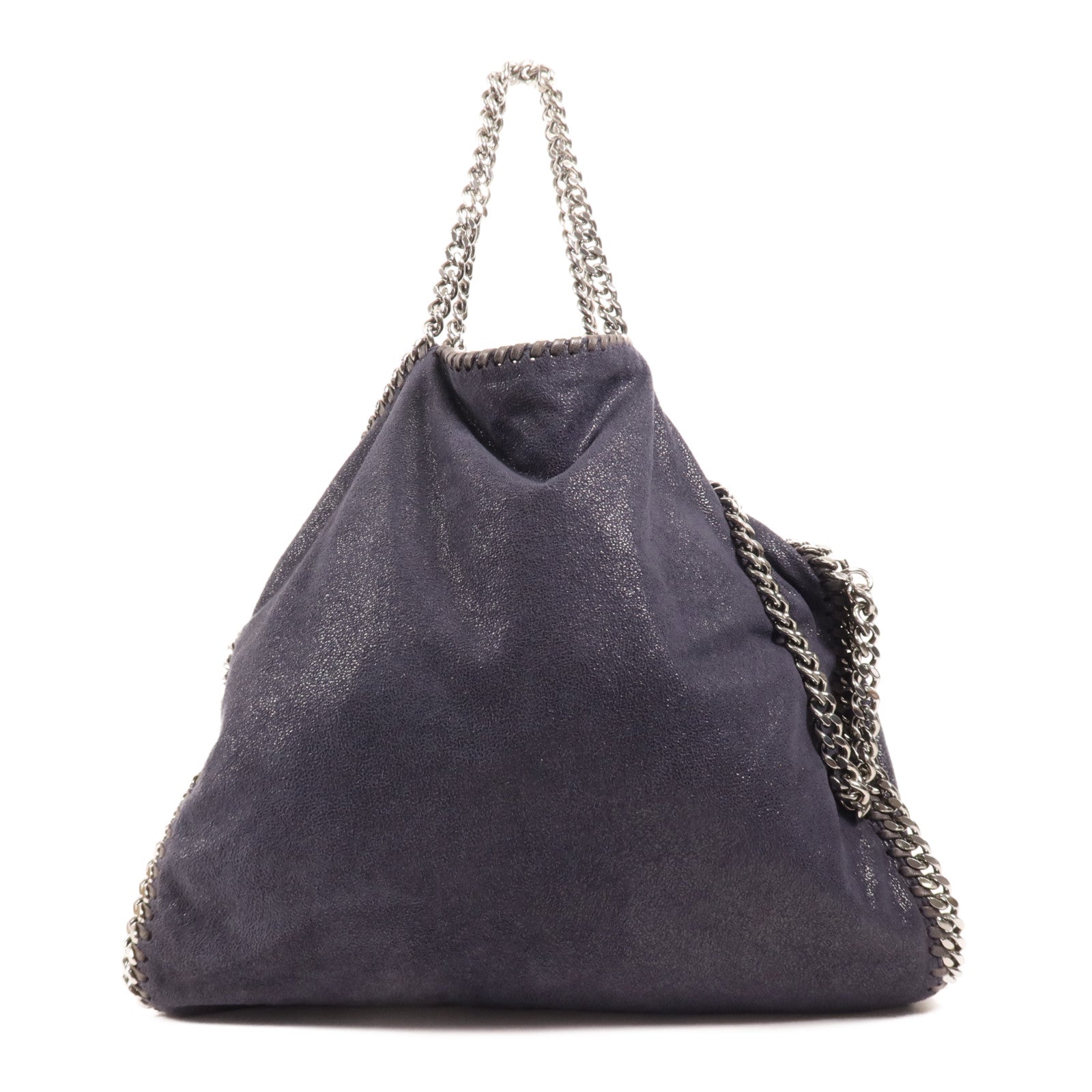 Stella McCartney 牛皮皮革2 Way Shoulder Bag銀扣鏈帶手挽肩背兩用袋