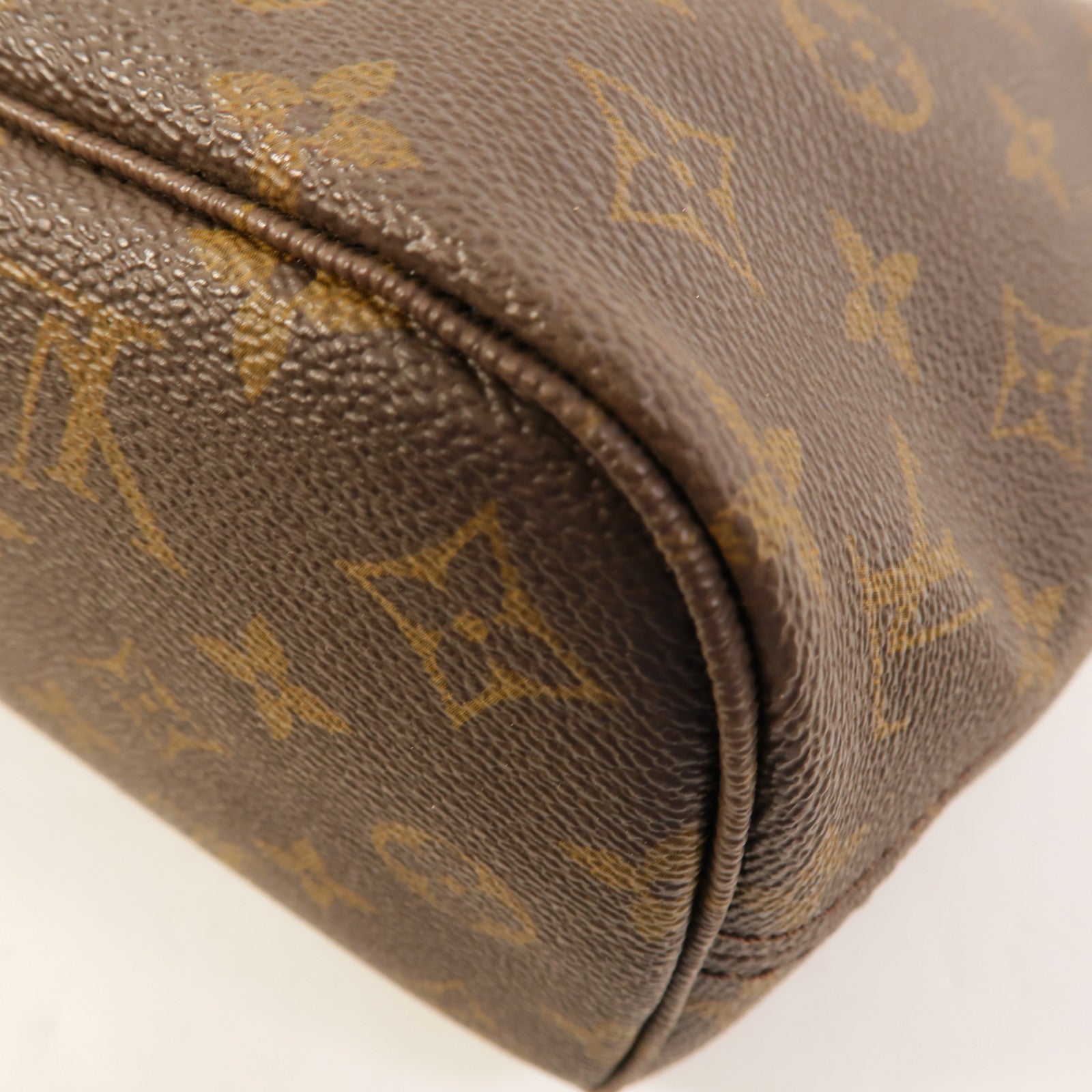 LOUIS VUITTON Monogram Neverfull PM金扣肩背袋