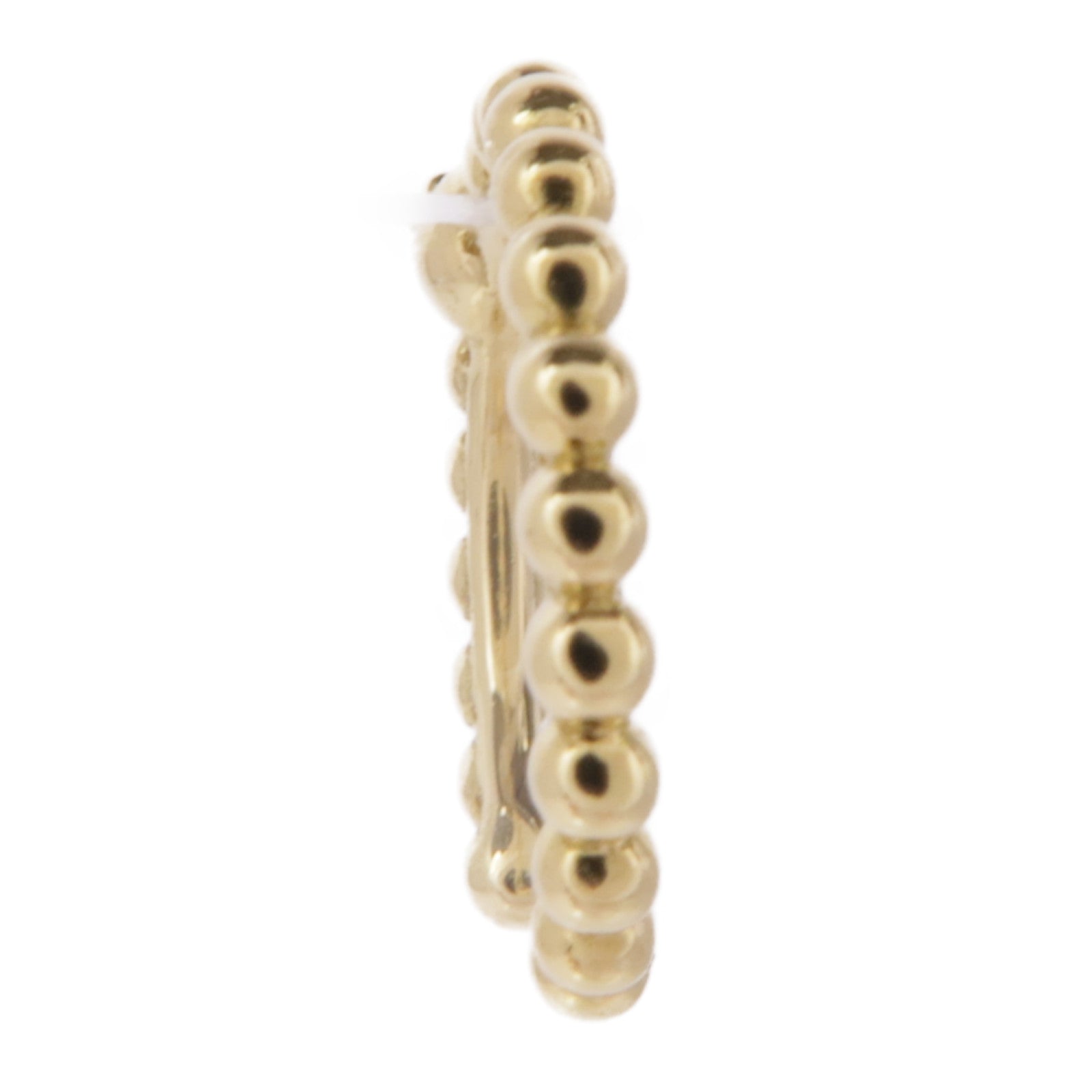 JEWELRY 18K黃金Single Diamond Ear Cuff鑽石耳環