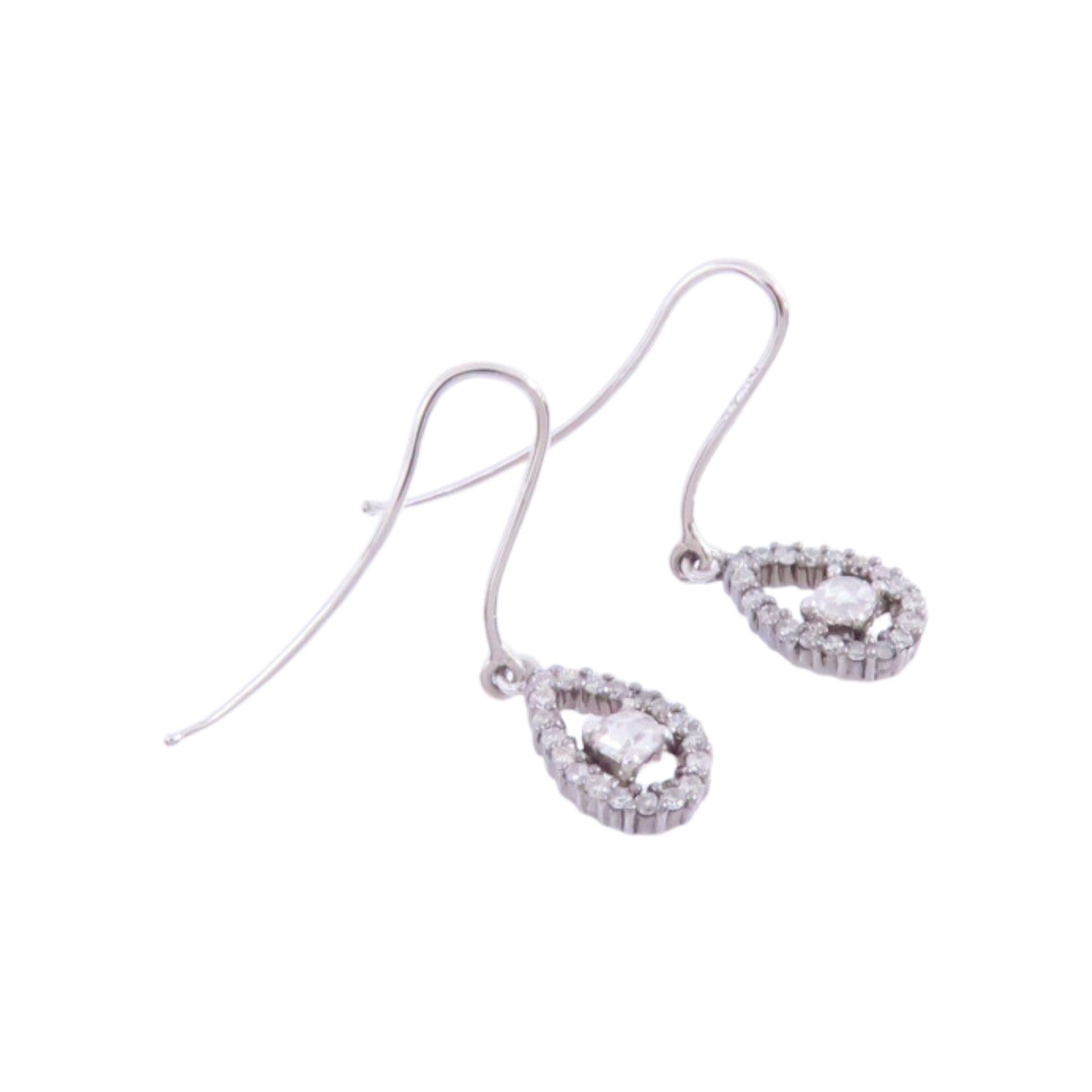 JEWELRY 【激減優惠】18K白金/鑽石Diamond Earrings耳環