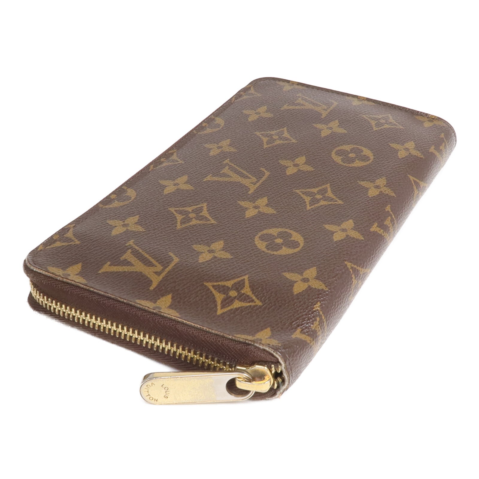 LOUIS VUITTON Monogram Zippy Organizer金扣長錢包