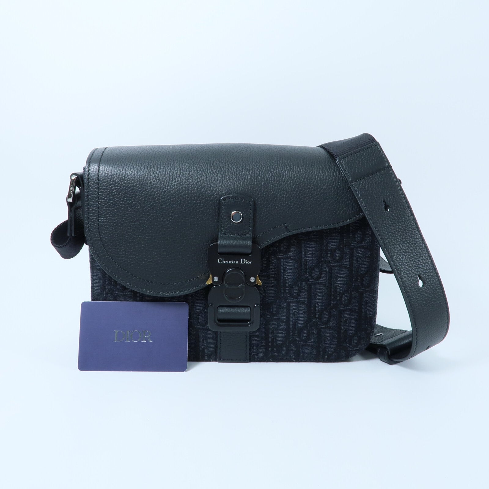Dior Oblique帆布Saddle Small肩背袋