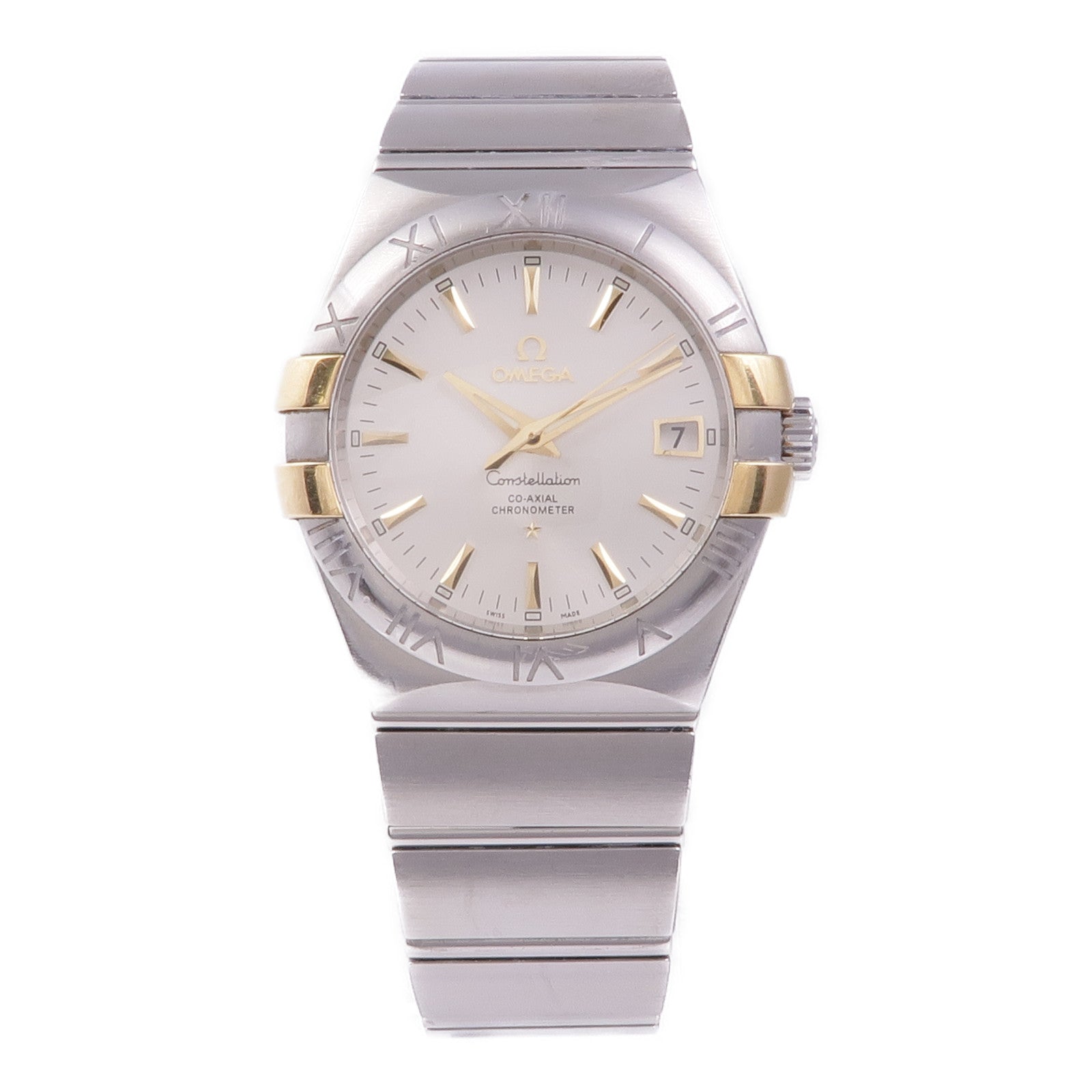 OMEGA Constellation 123.20.35.20.02.004 Watch 18K Yellow Gold/Stainless Steel