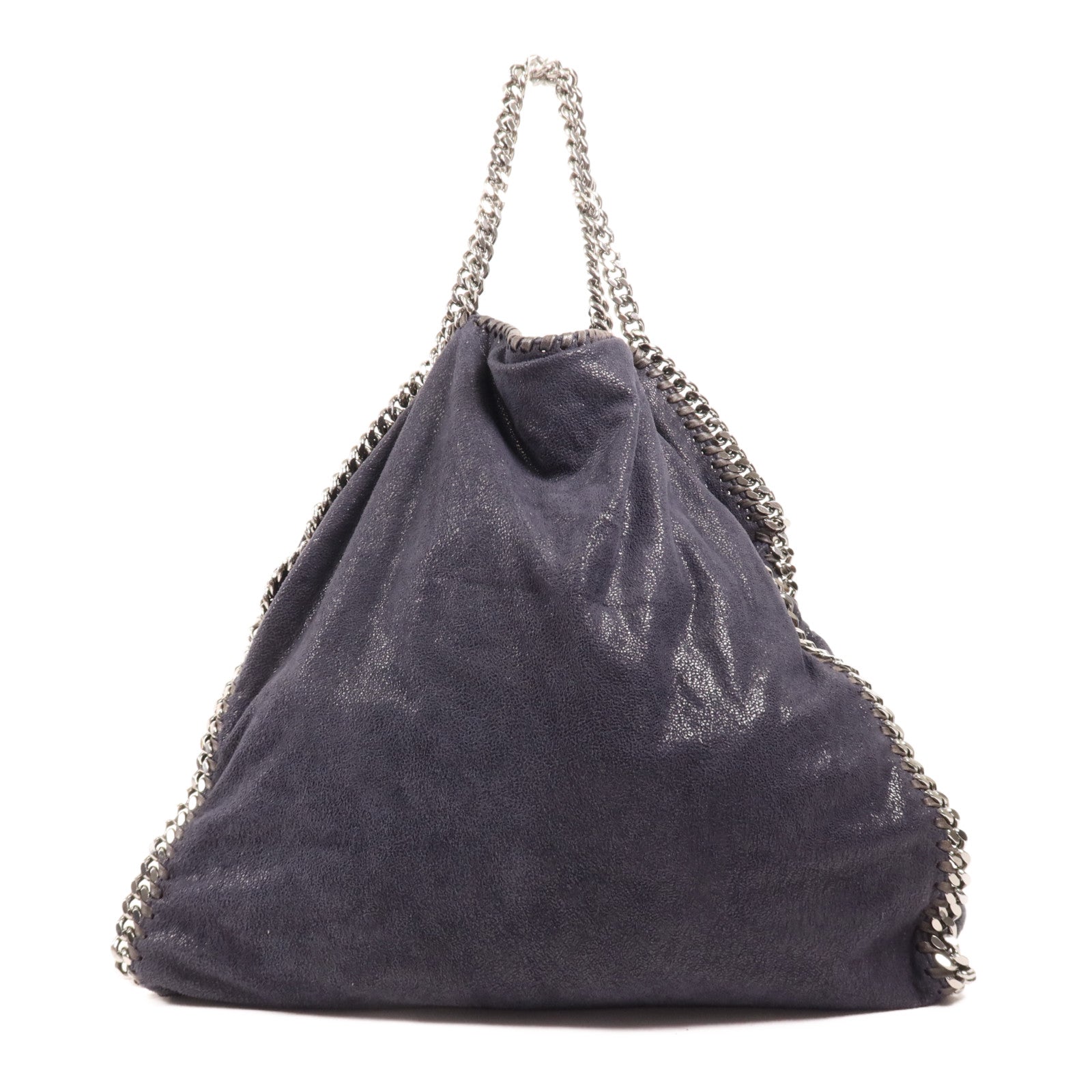 Stella McCartney 牛皮皮革2 Way Shoulder Bag銀扣鏈帶手挽肩背兩用袋