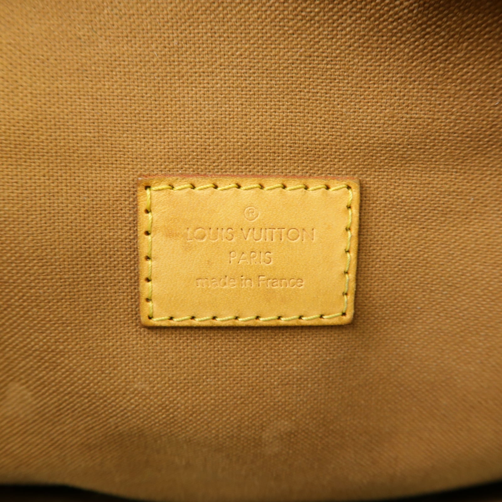 LOUIS VUITTON Monogram Lockit Horizontal金扣肩背袋棕色