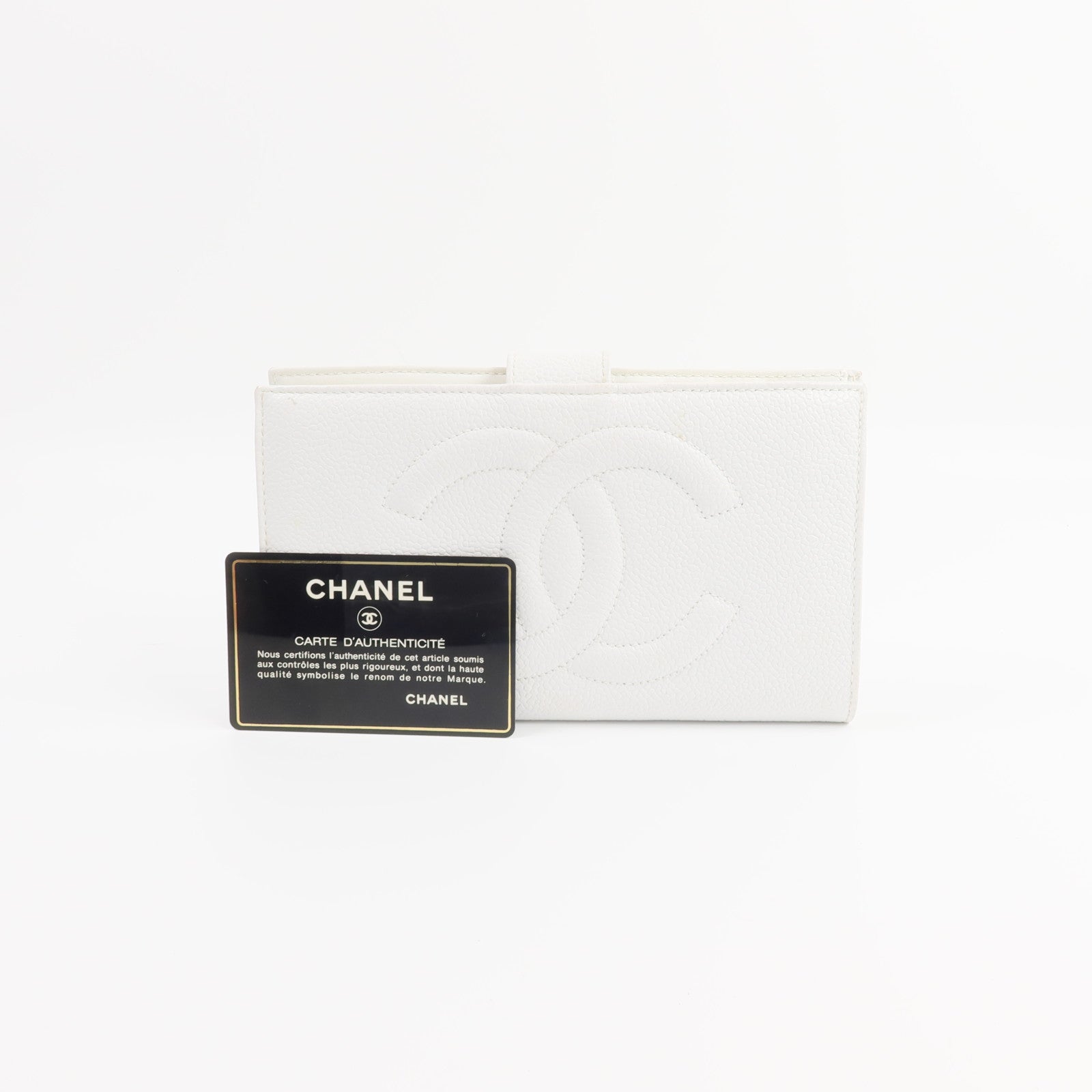 CHANEL 牛皮皮革Vintage CC Timeless Wallet長錢包