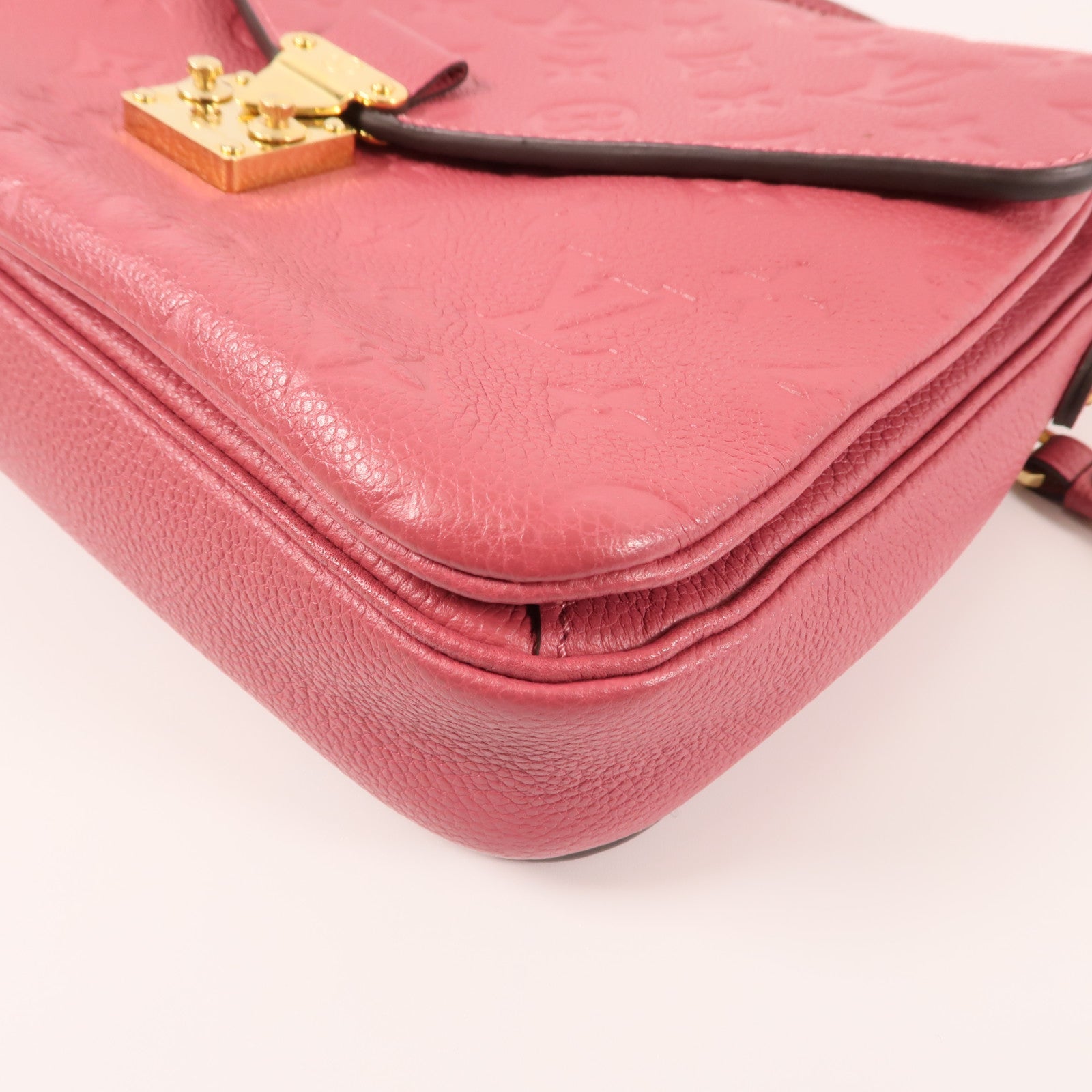 LOUIS VUITTON Monogram Empreinte Pochette Metis金扣手挽肩背兩用袋