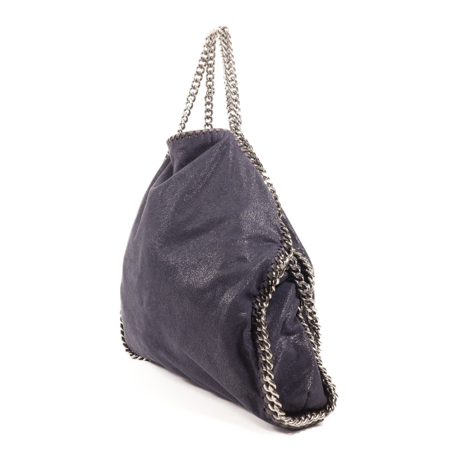 Stella McCartney 牛皮皮革2 Way Shoulder Bag銀扣鏈帶手挽肩背兩用袋