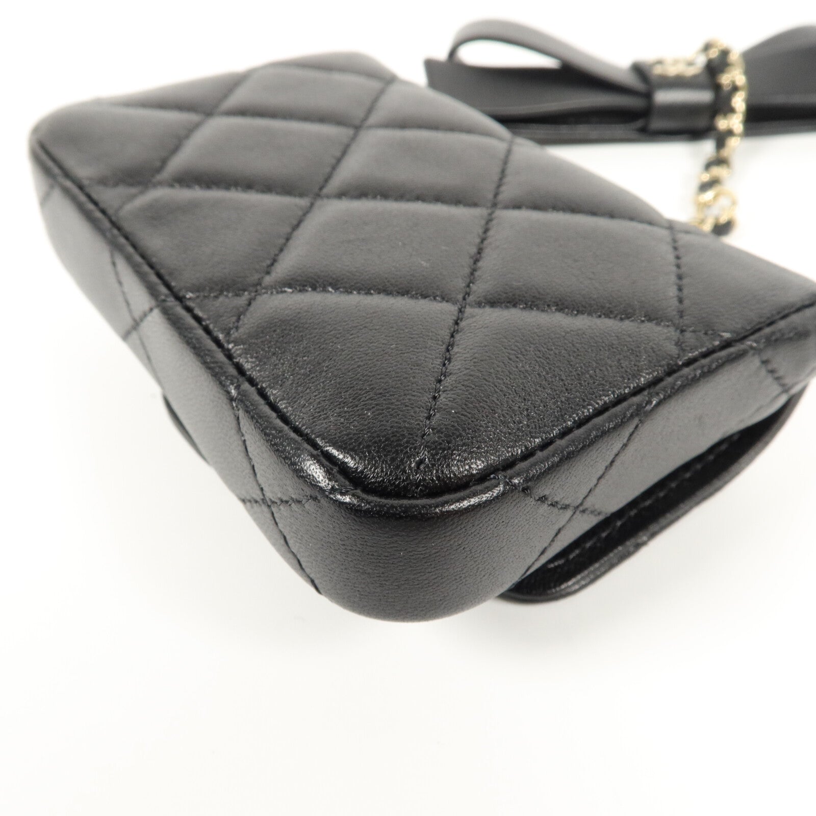 CHANEL 羊皮皮革Mini Waist Bag腰包