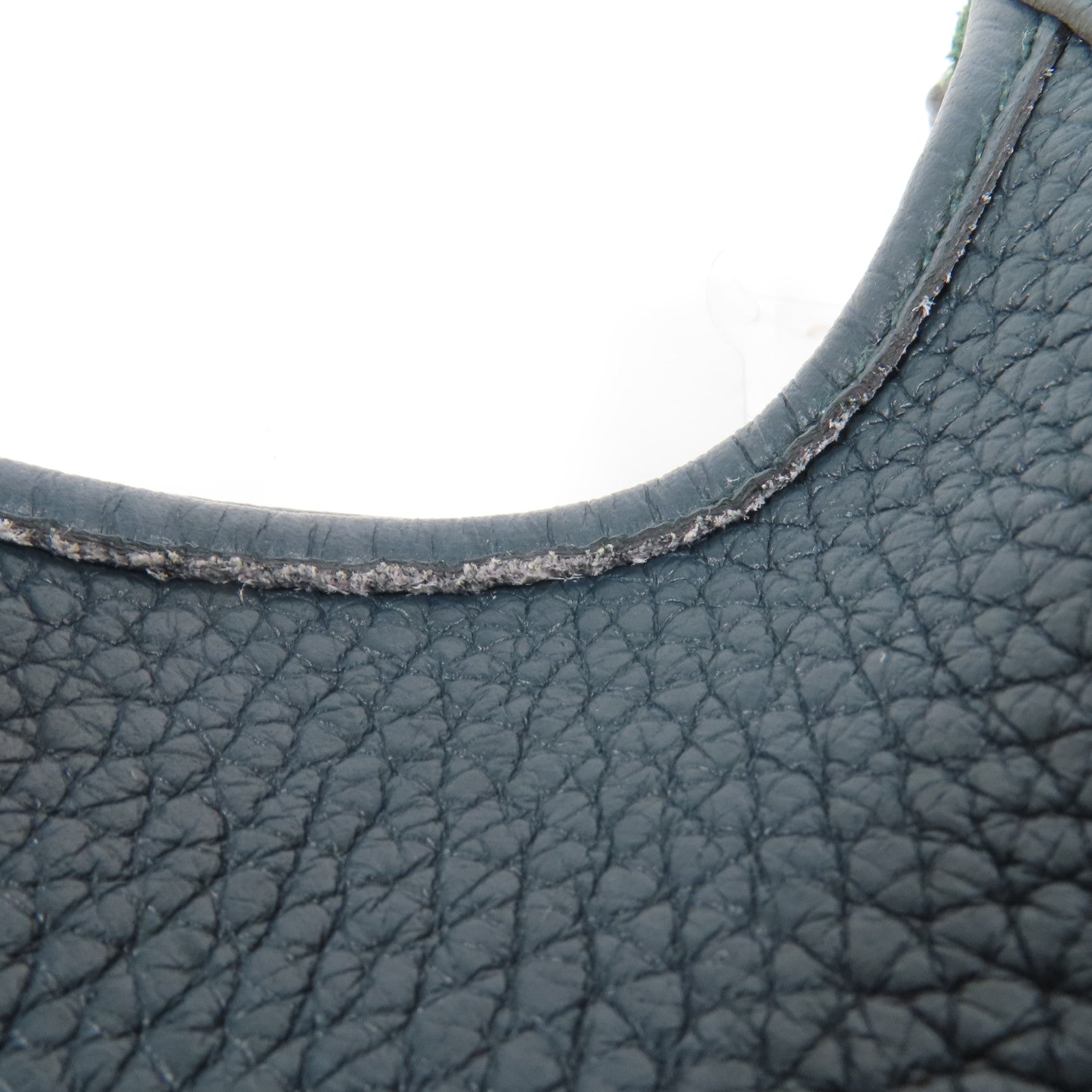 HERMES 【激減優惠】Clemence皮革Evelyne TPM金扣肩背袋60 Vert cypres