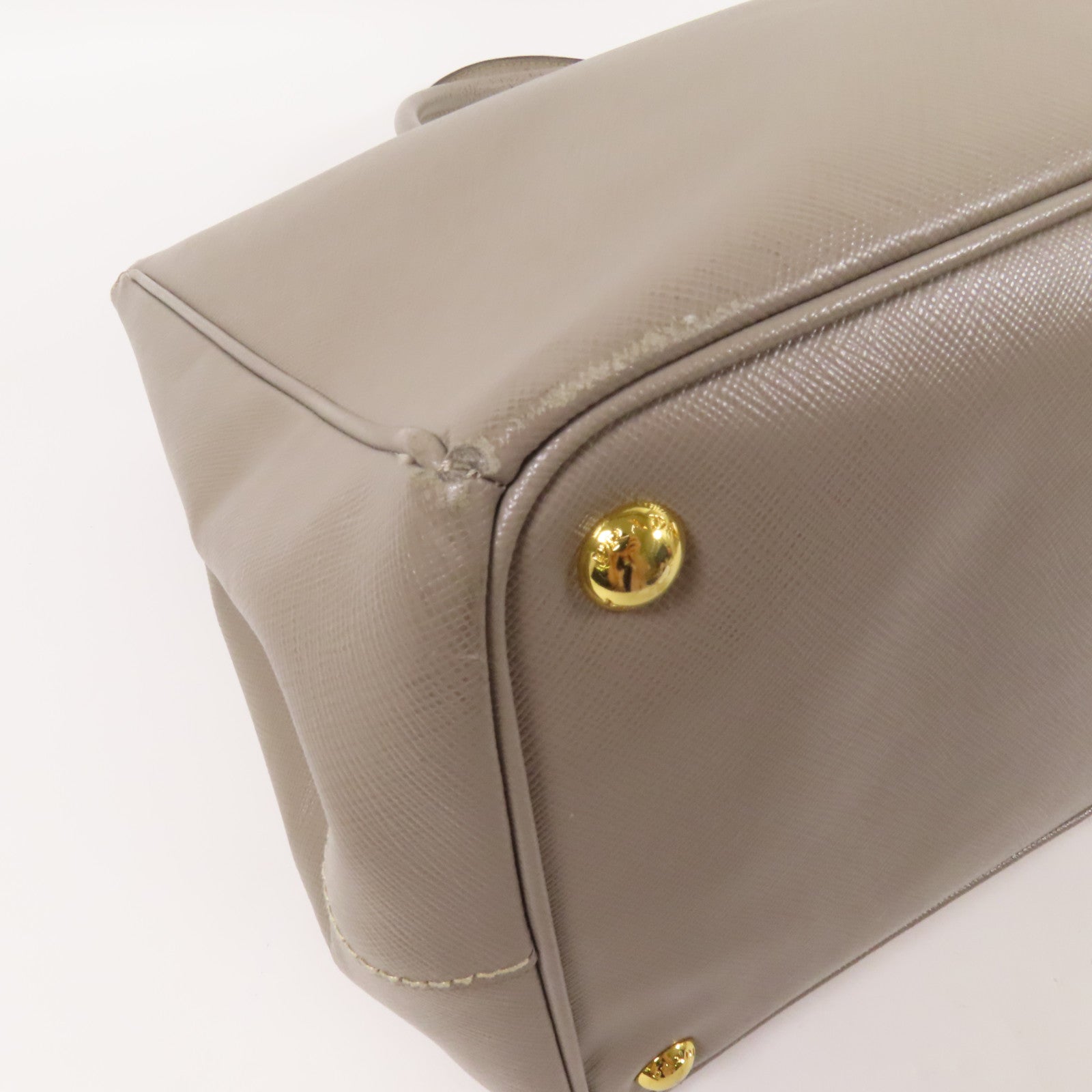 PRADA Saffiano皮革Shoulder Bag金扣肩背袋