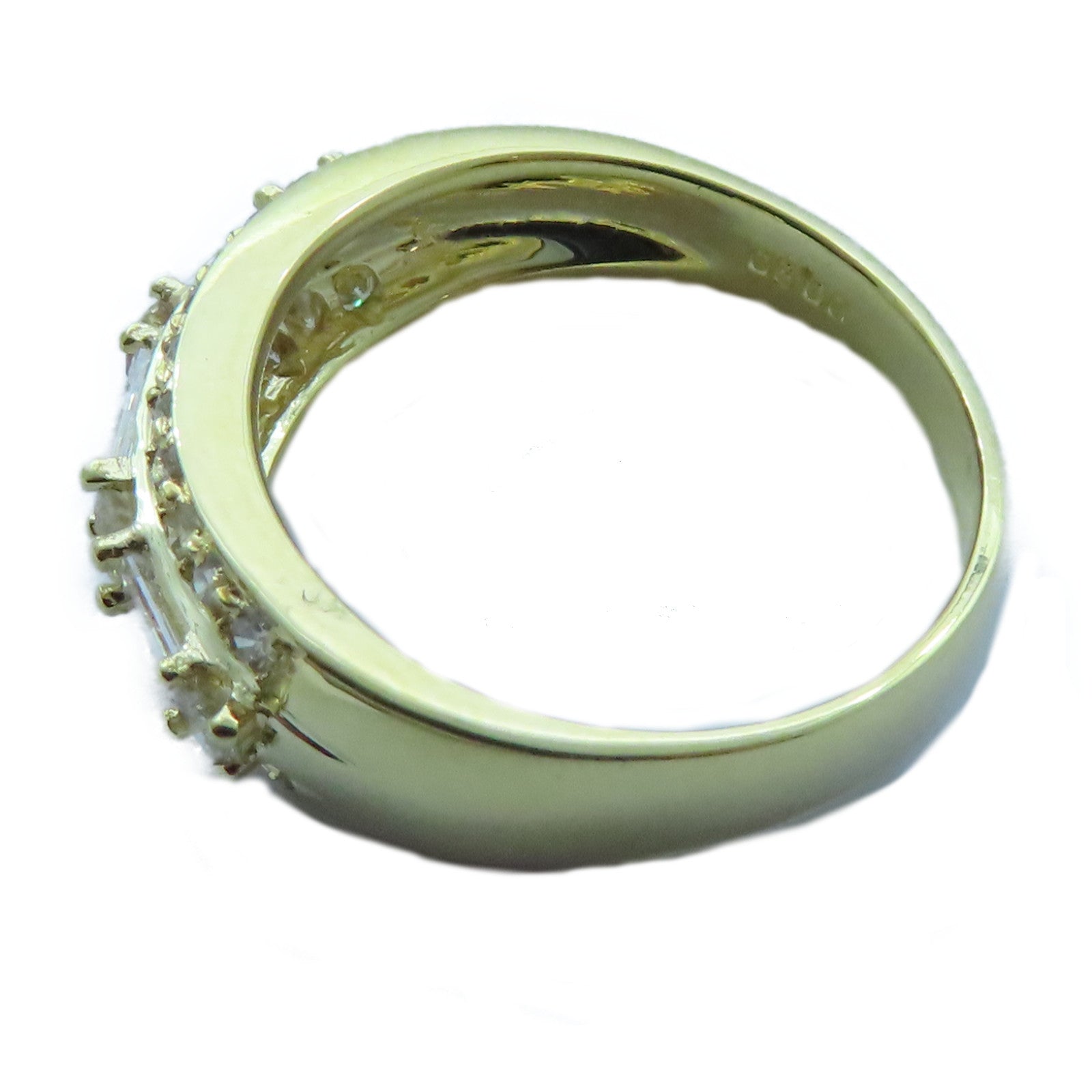 JEWELRY 【激減優惠】18K黃金Diamond Ring 0.90ct鑽石戒指US#6.25