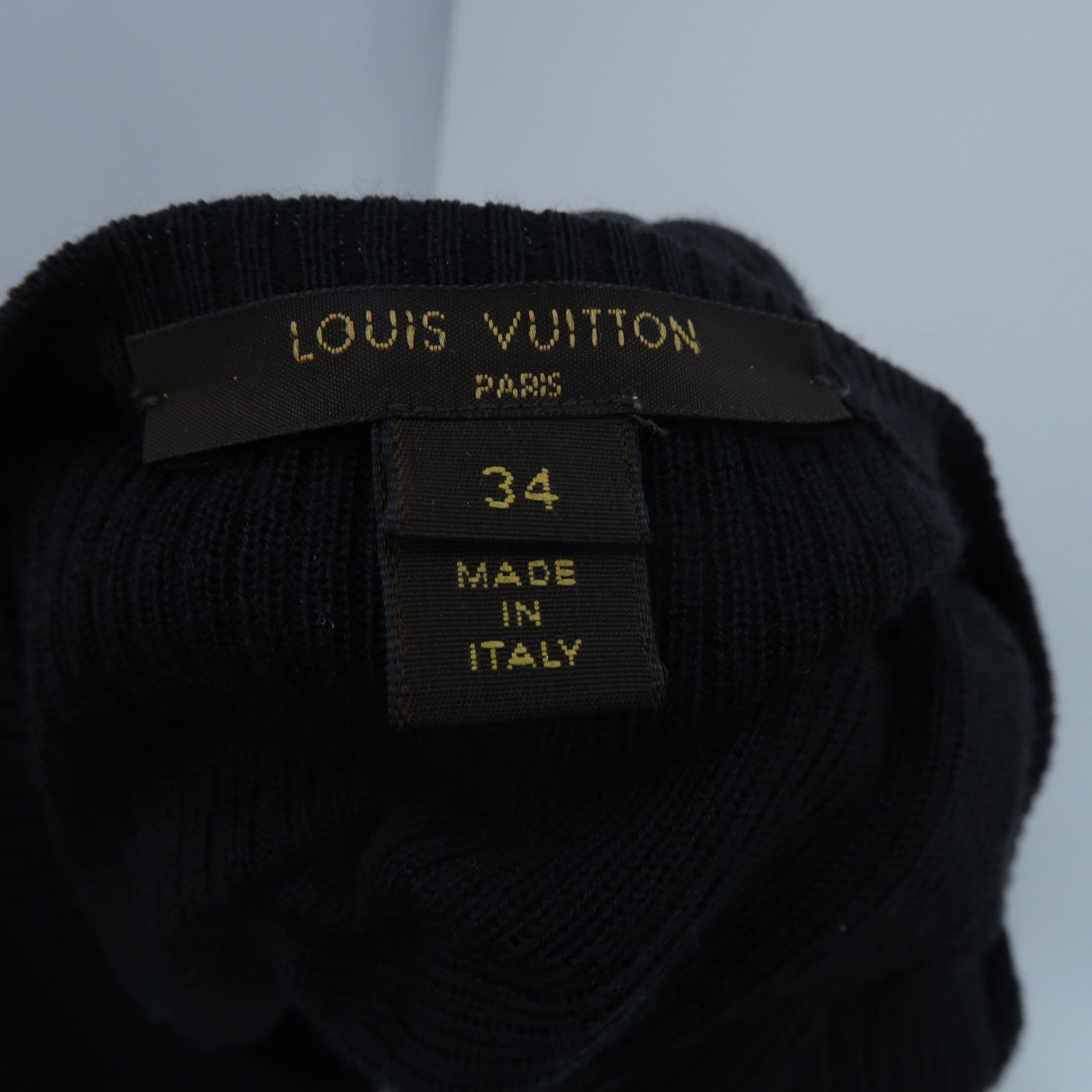 LOUIS VUITTON Wool/Silk Monogram Dress連身裙