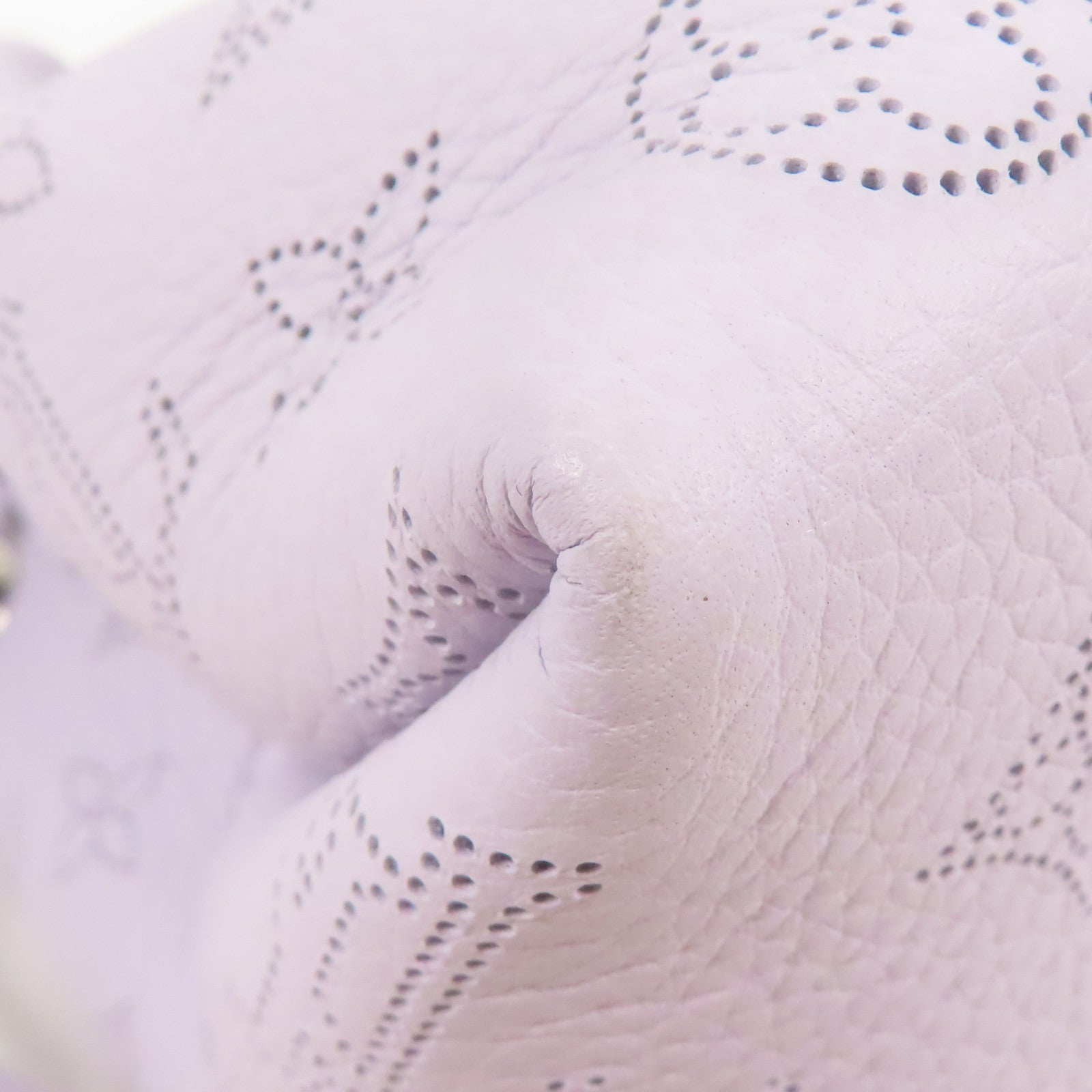 LOUIS VUITTON Monogram Mahina Bella銀扣手挽肩背兩用袋