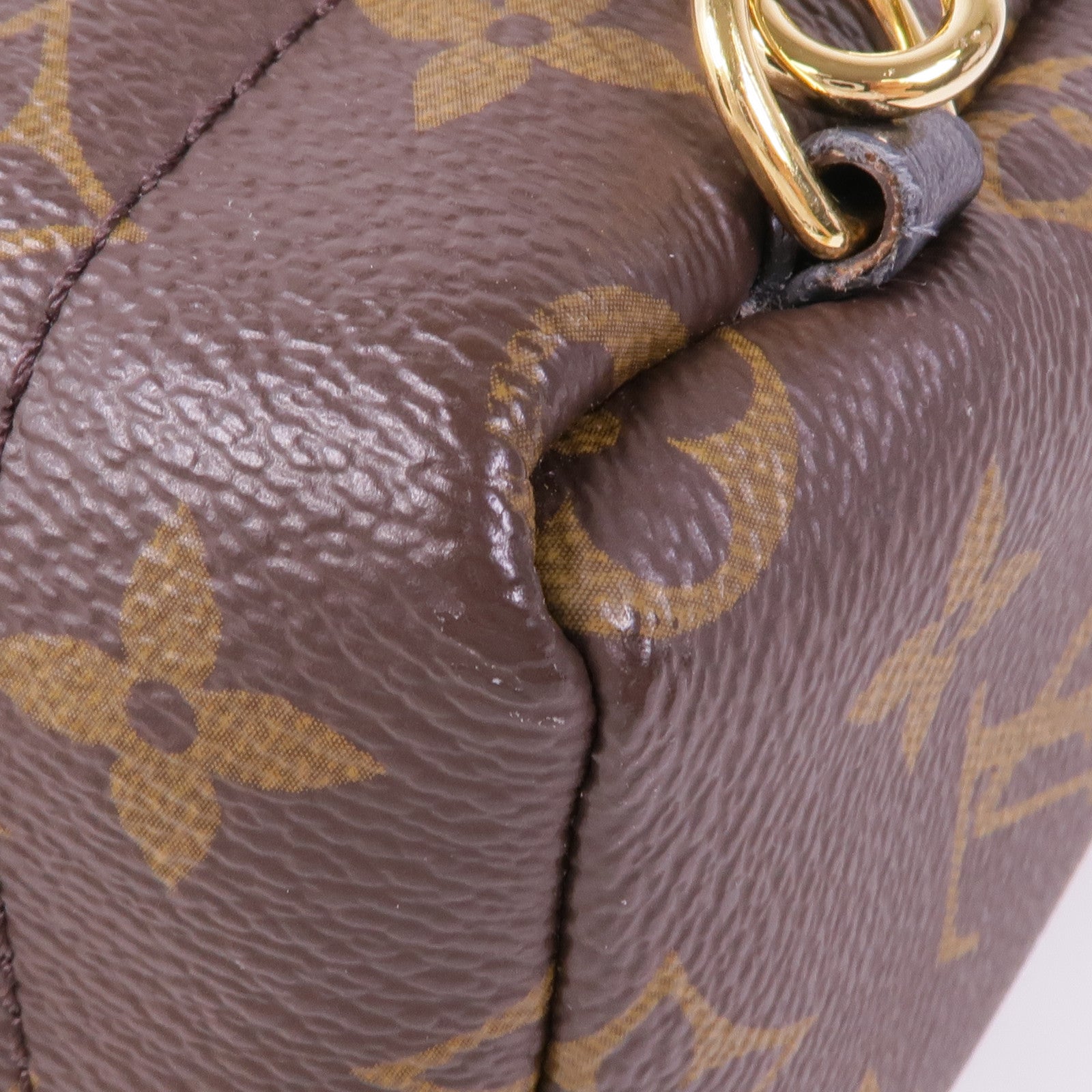 LOUIS VUITTON Monogram Palm Springs Mini金扣背包
