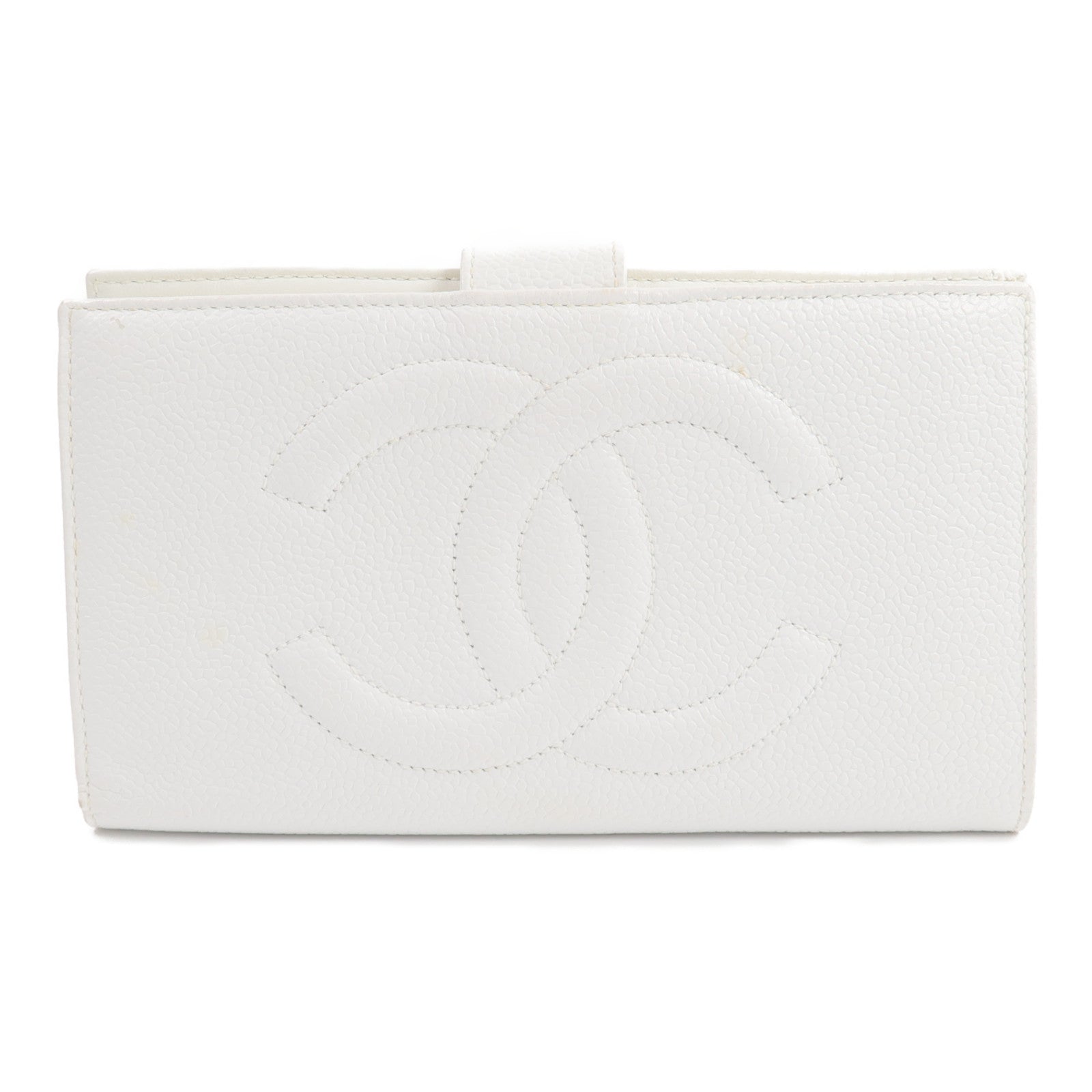 CHANEL 牛皮皮革Vintage CC Timeless Wallet長錢包