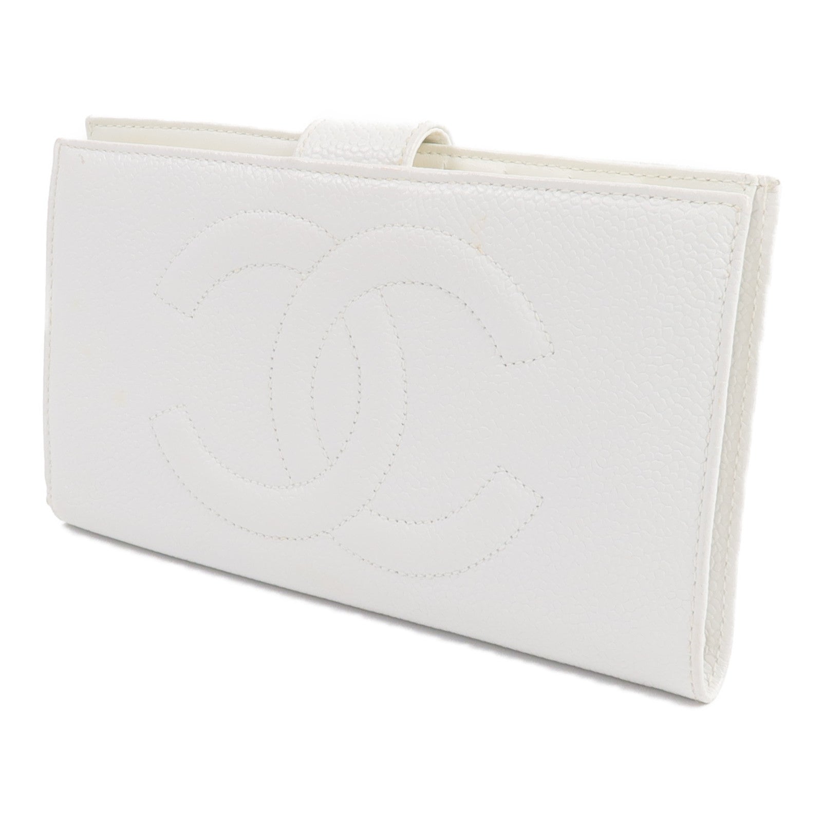 CHANEL 牛皮皮革Vintage CC Timeless Wallet長錢包