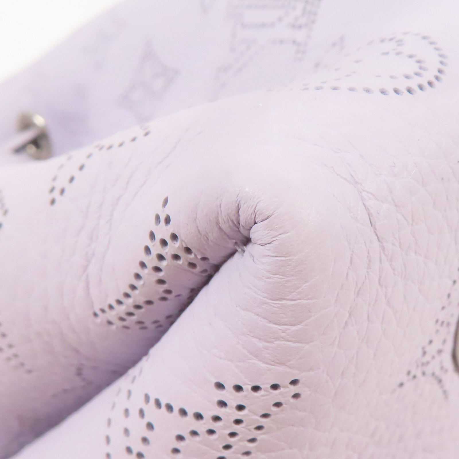 LOUIS VUITTON Monogram Mahina Bella銀扣手挽肩背兩用袋