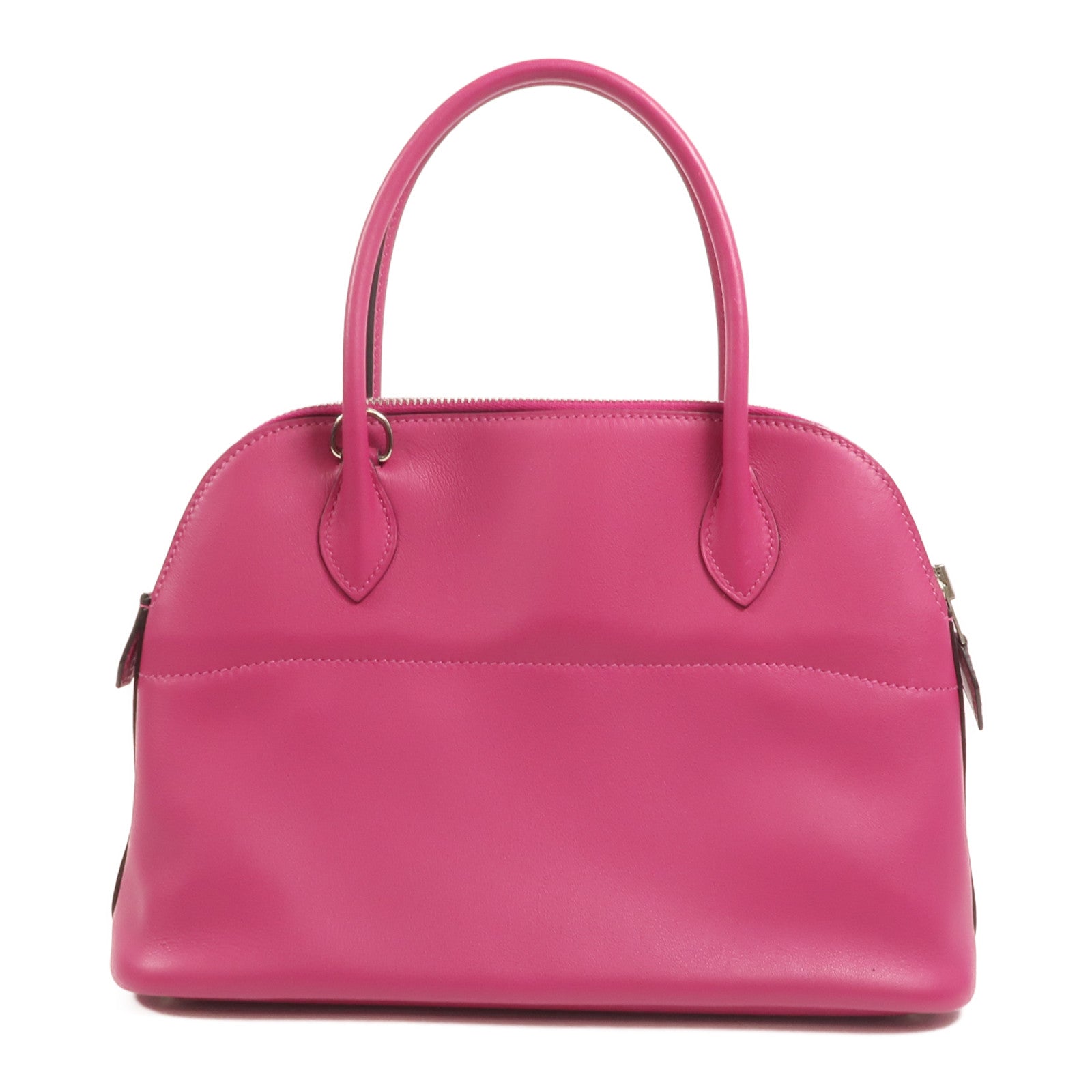 HERMES Veau Swift皮革Bolide 27手挽袋Rose Pourpre