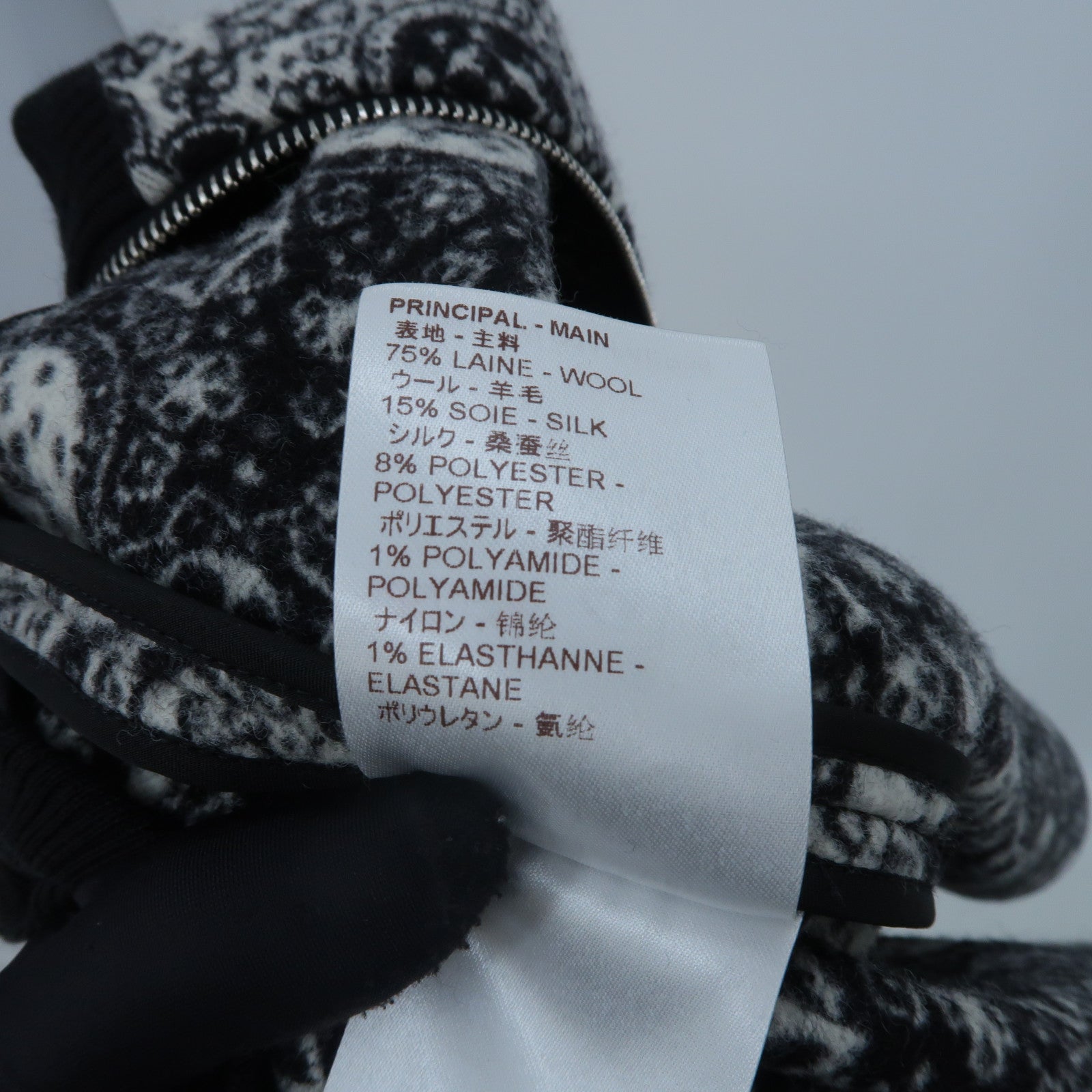 LOUIS VUITTON Wool/Silk Monogram Dress連身裙