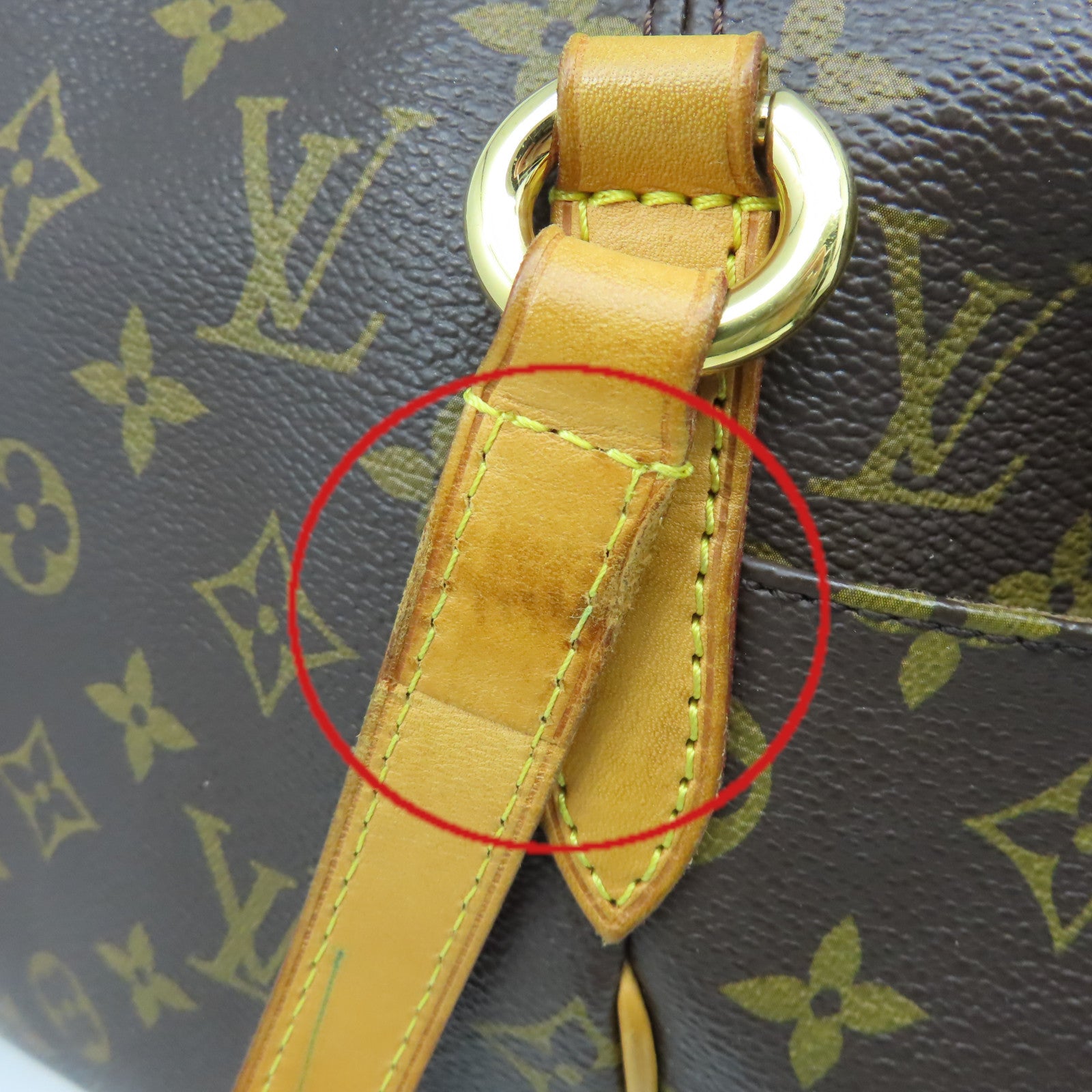 LOUIS VUITTON Monogram Totally PM Shoulder Bag肩背袋啡色