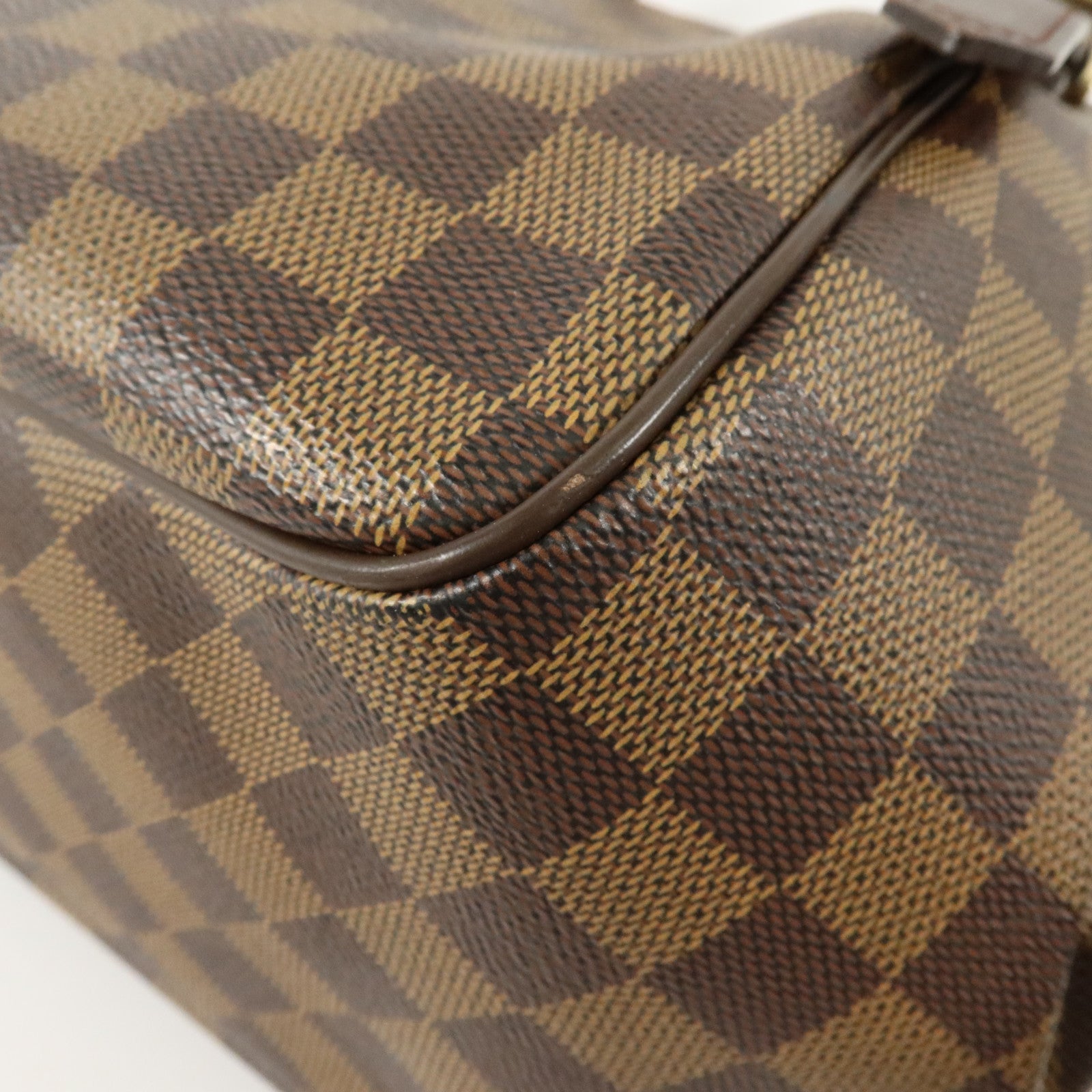 LOUIS VUITTON Damier Belem PM金扣手挽袋