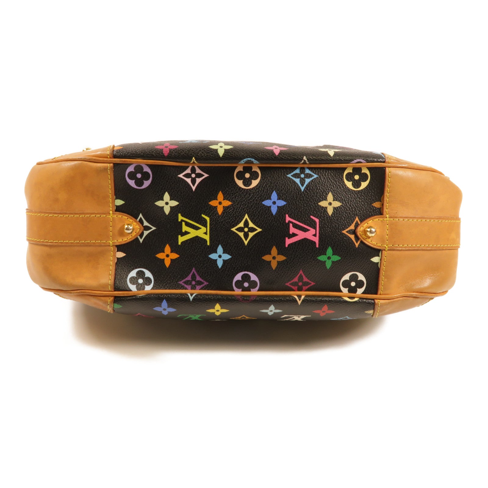 LOUIS VUITTON Monogram Multicolore Greta金扣肩背袋