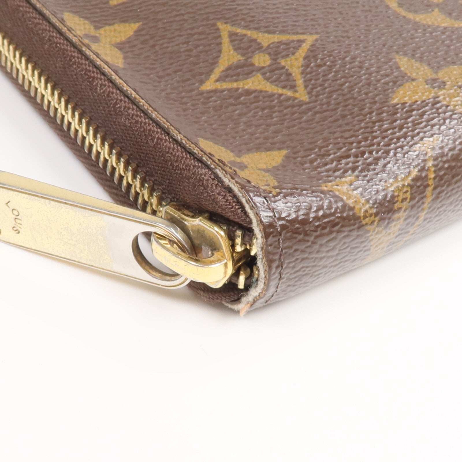 LOUIS VUITTON Monogram Zippy Organizer金扣長錢包