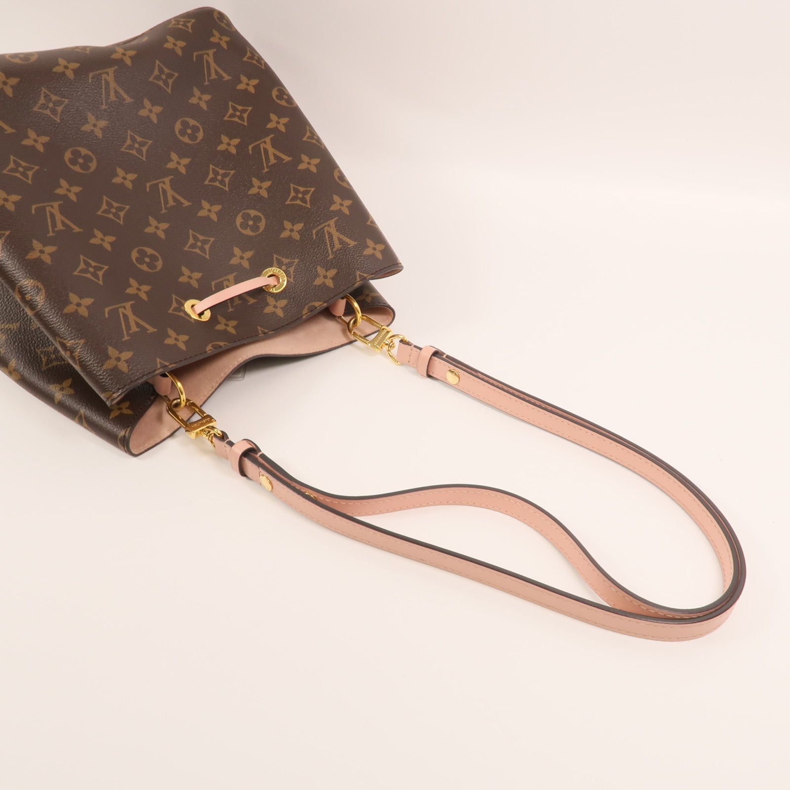 LOUIS VUITTON Monogram Neo Noe金扣手挽肩背兩用袋
