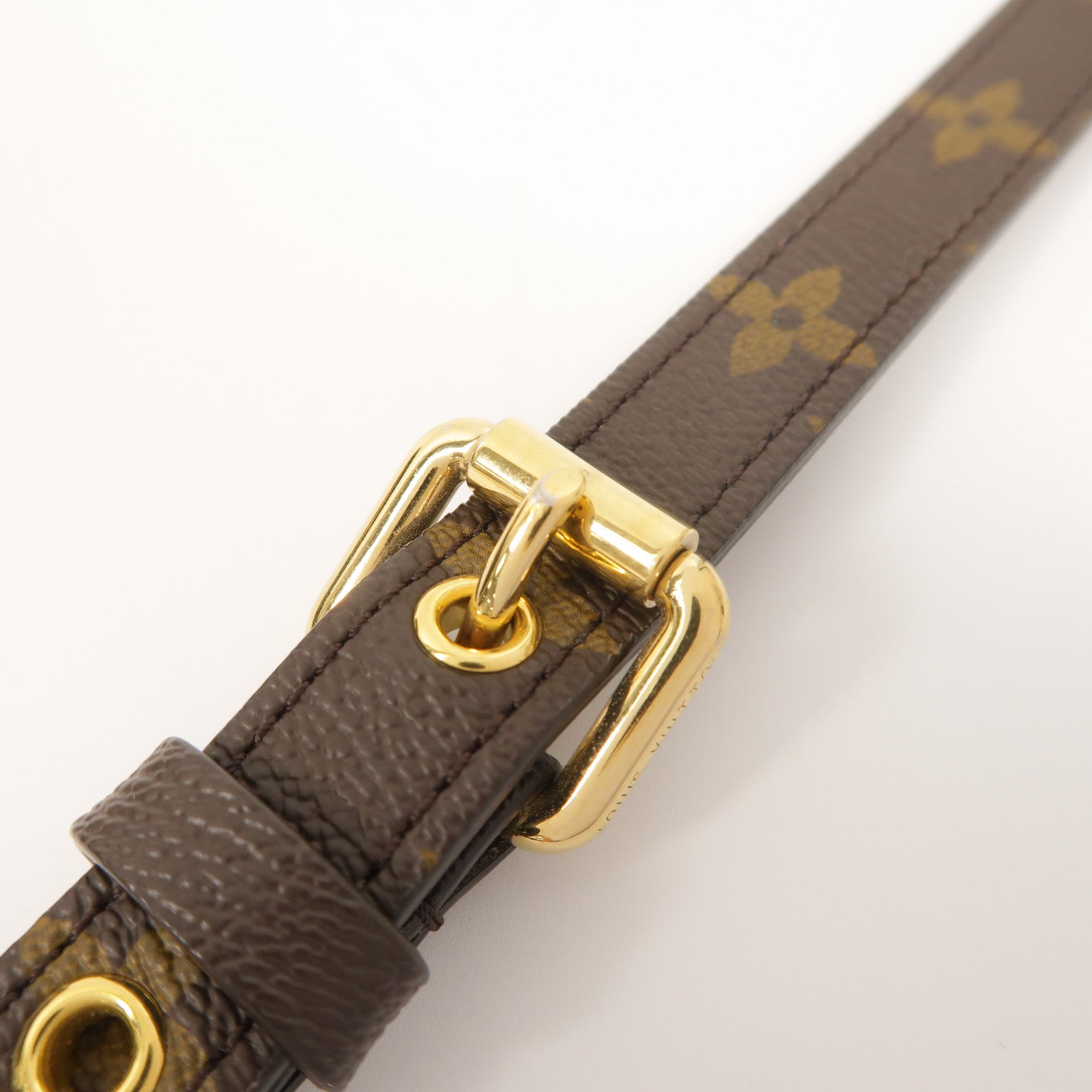 LOUIS VUITTON Monogram Pochette Metis金扣手挽肩背兩用袋棕色