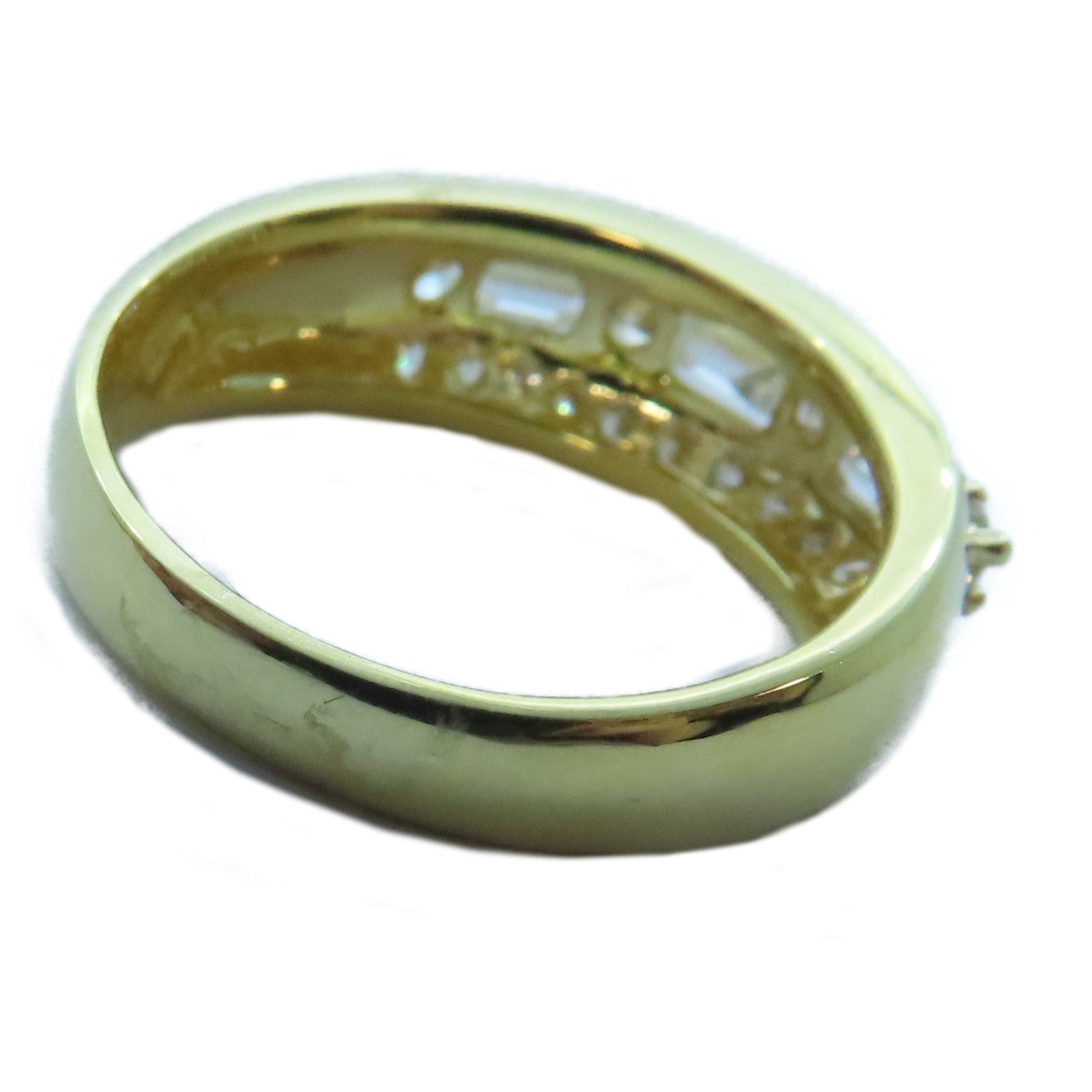 JEWELRY 【激減優惠】18K黃金Diamond Ring 0.90ct鑽石戒指US#6.25