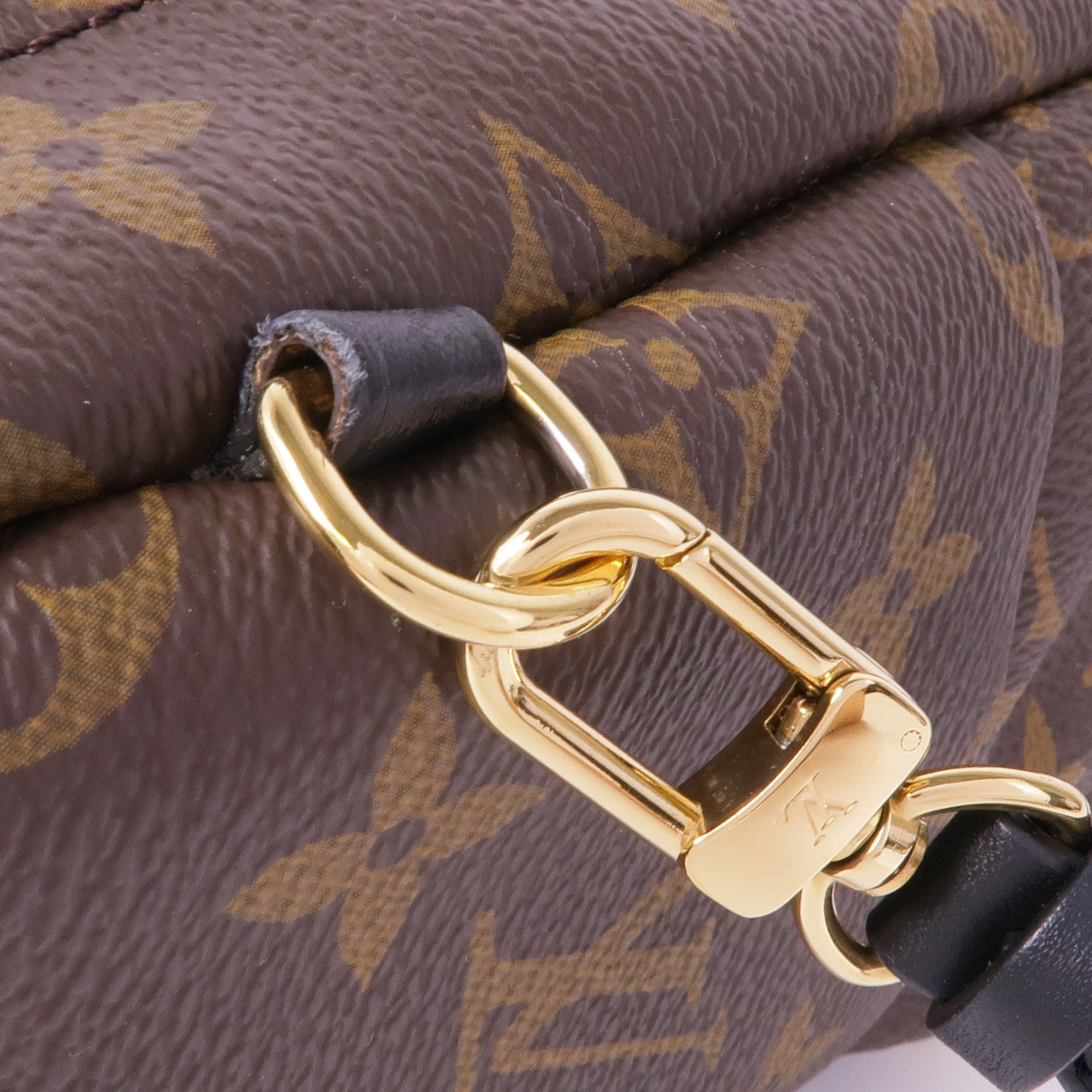 LOUIS VUITTON Monogram Palm Springs Mini金扣背包