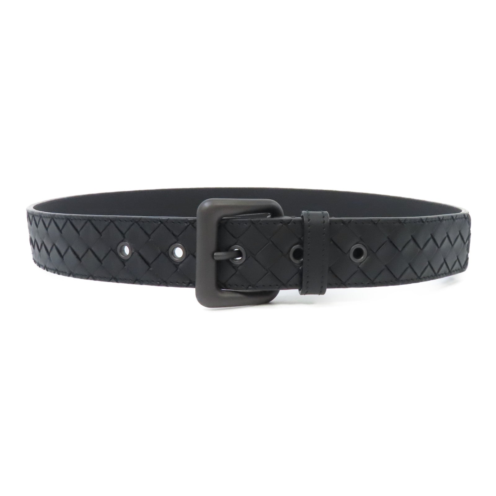 BOTTEGA VENETA 牛皮皮革Belt皮帶黑色