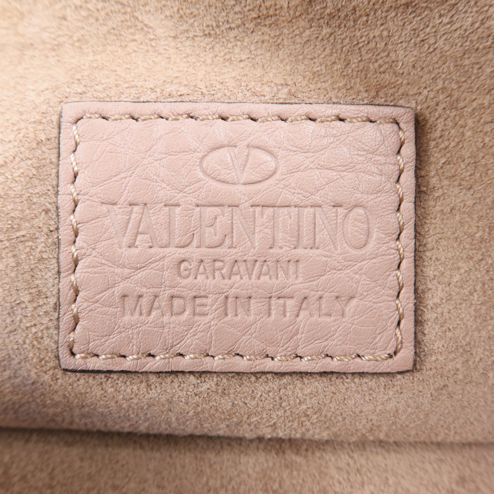Valentino 牛皮皮革Clutch金扣手拿包