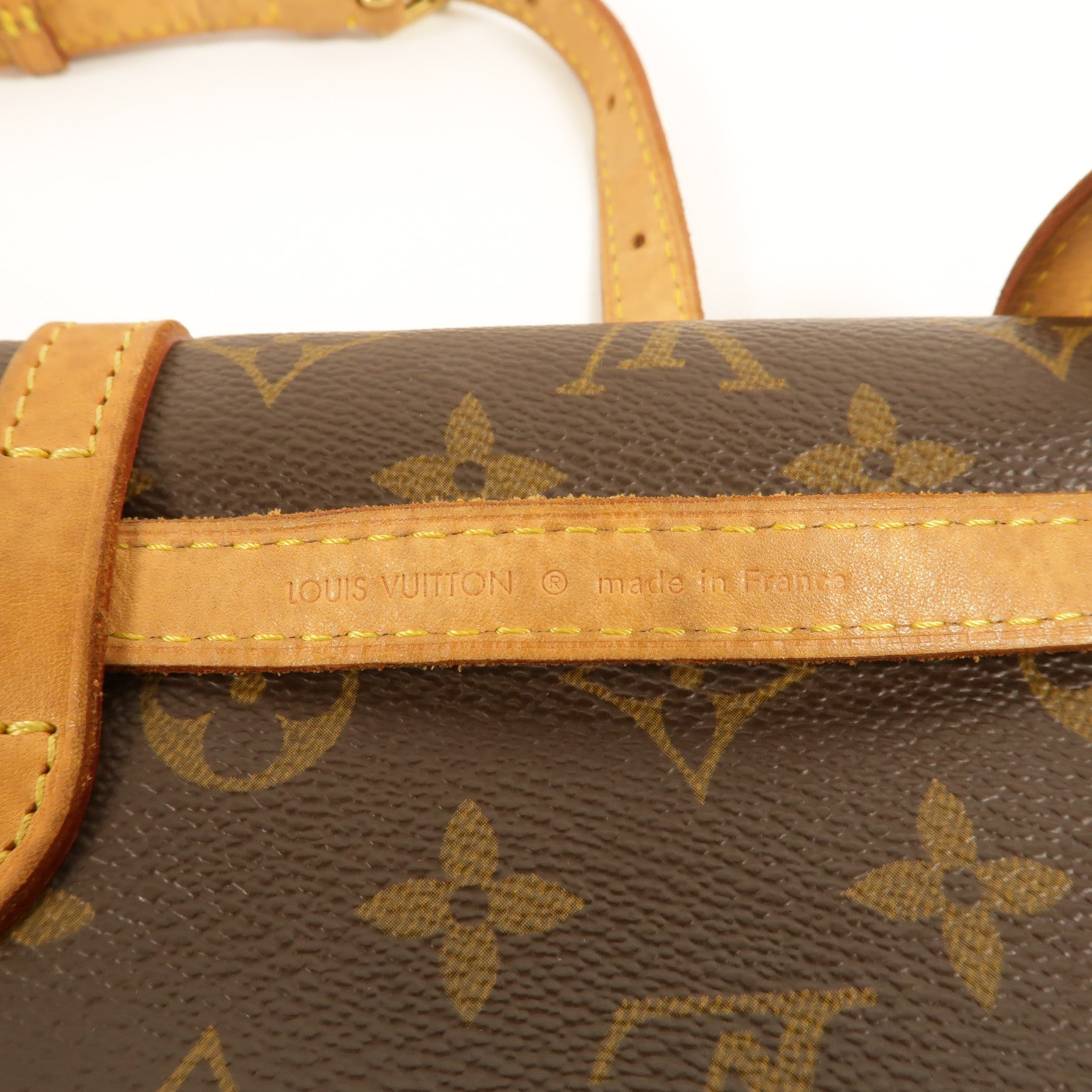 LOUIS VUITTON Monogram Pochette Marelle金扣肩背袋