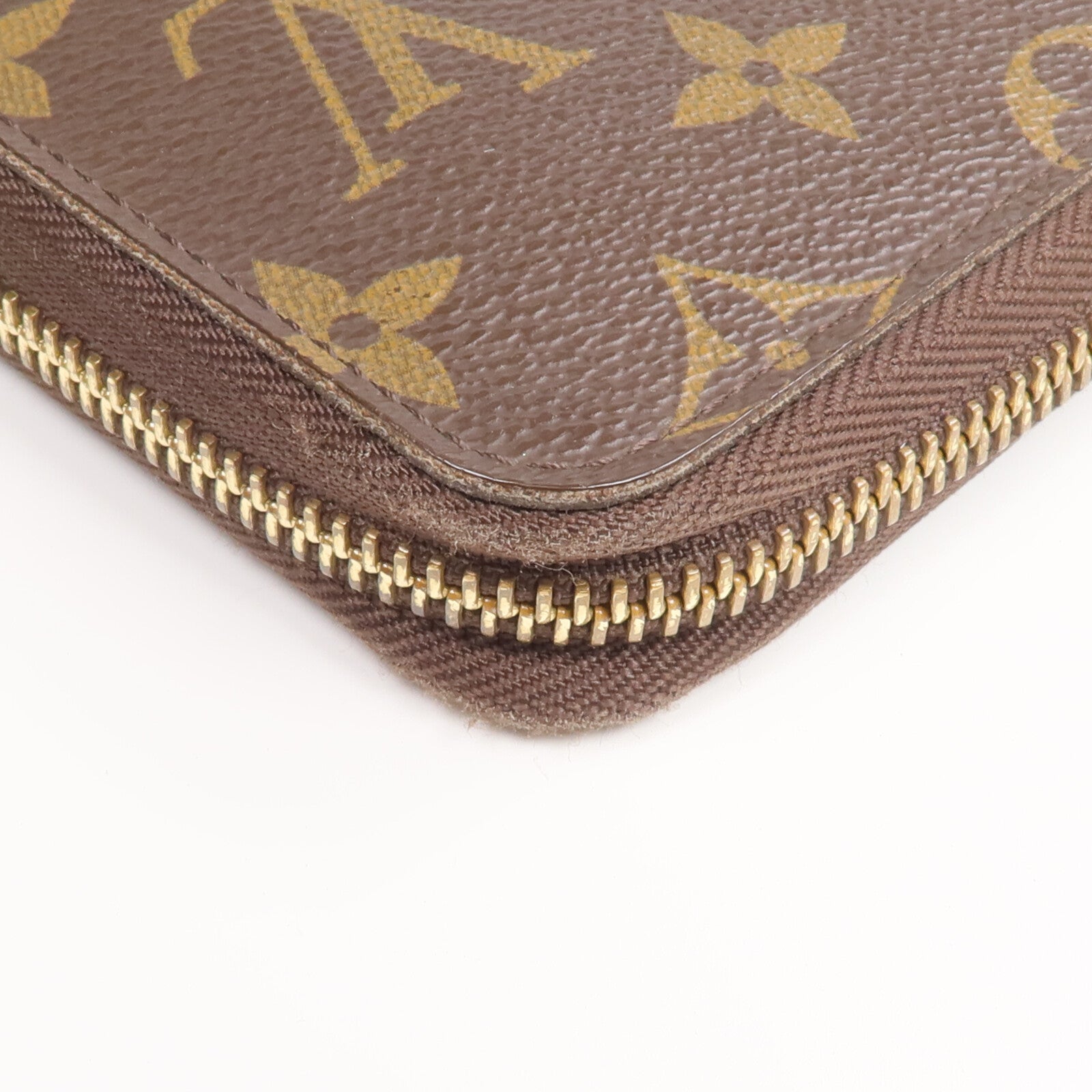 LOUIS VUITTON Monogram Zippy Organizer金扣長錢包