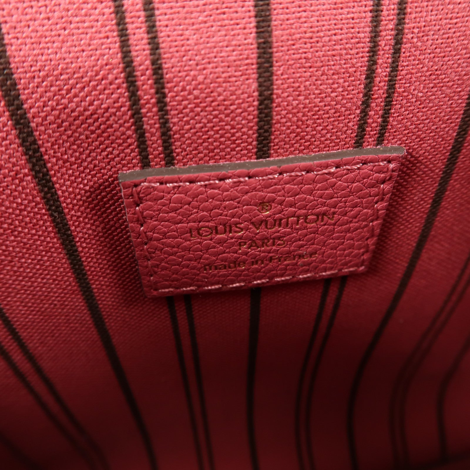 LOUIS VUITTON Monogram Empreinte Pochette Metis金扣手挽肩背兩用袋