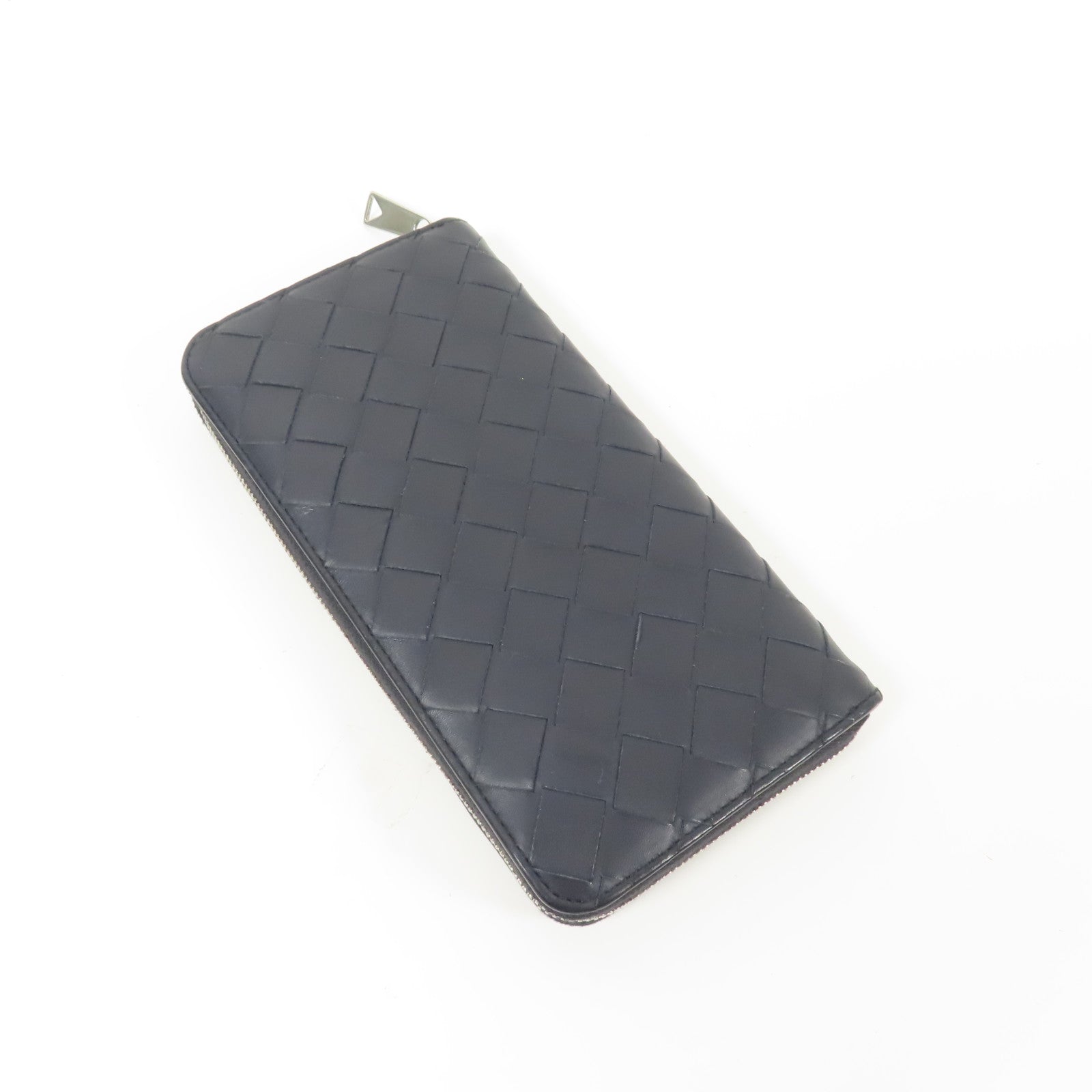 BOTTEGA VENETA 牛皮皮革Long Wallet銀扣長錢包