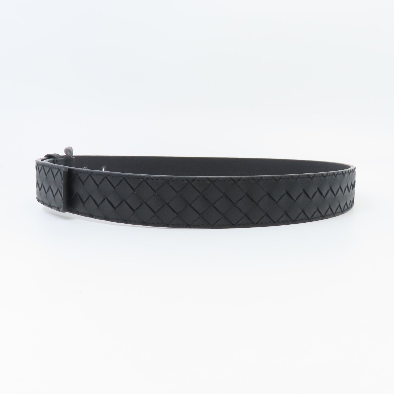BOTTEGA VENETA 牛皮皮革Belt皮帶黑色