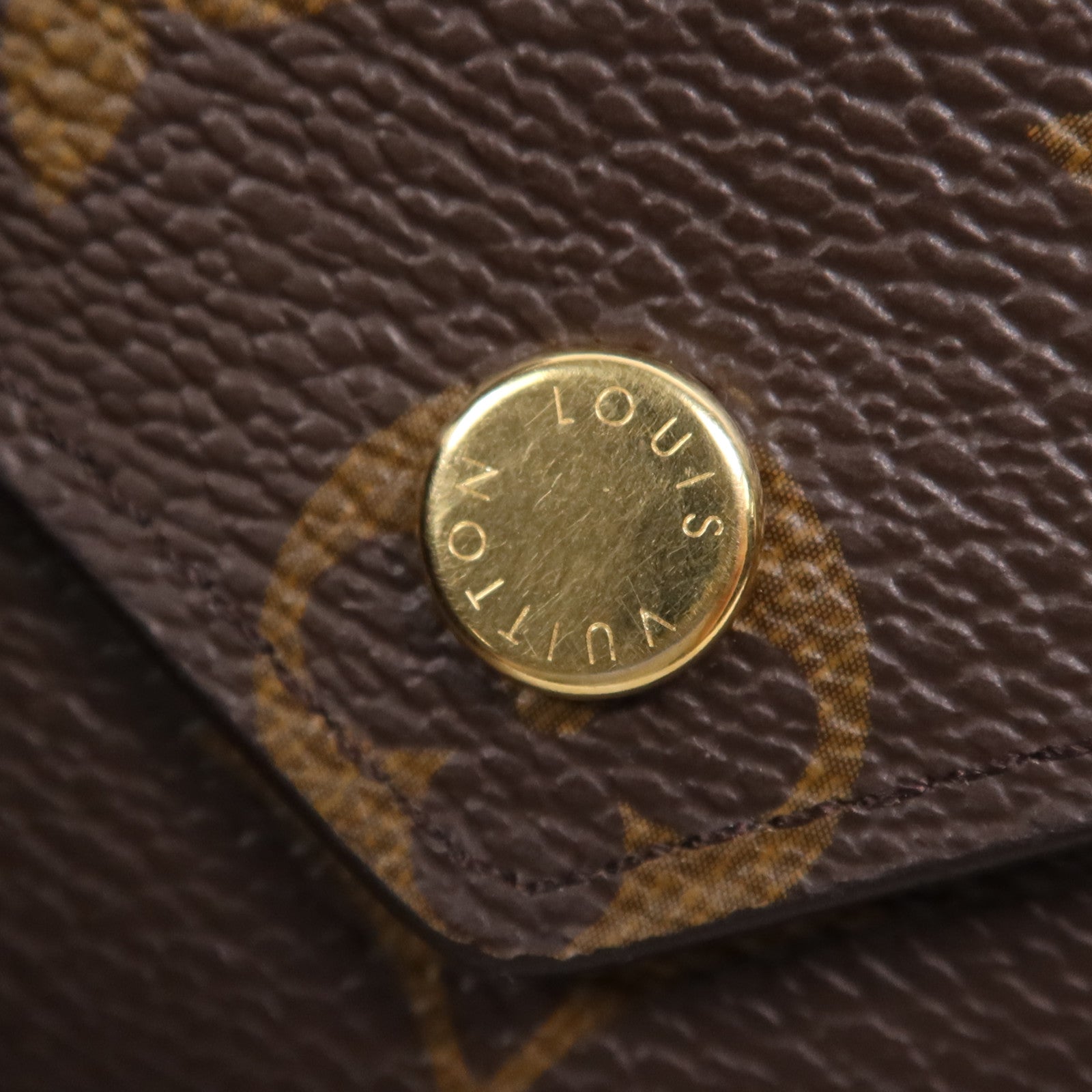 LOUIS VUITTON Monogram Victorine Wallet金扣錢包