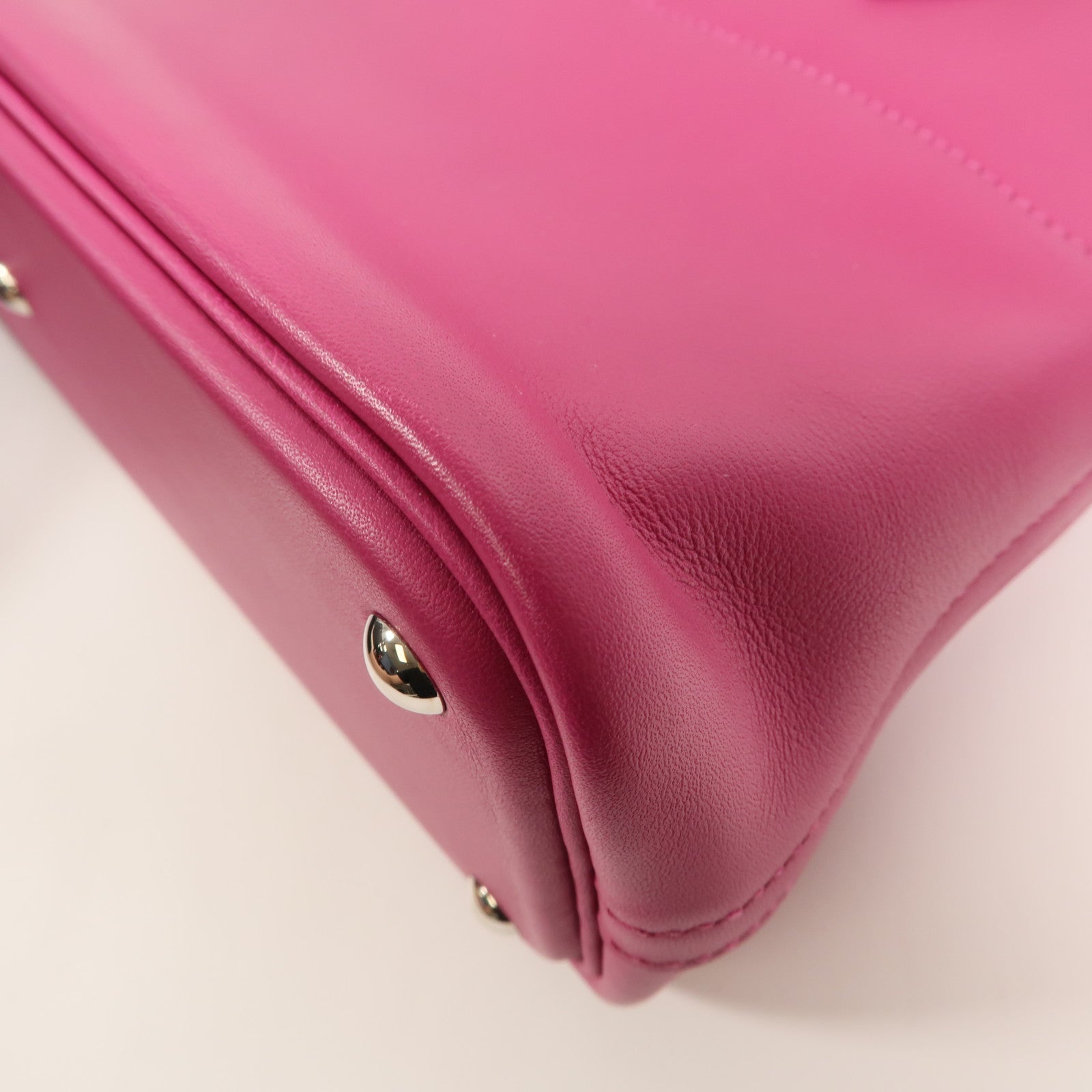 HERMES Veau Swift皮革Bolide 27手挽袋Rose Pourpre