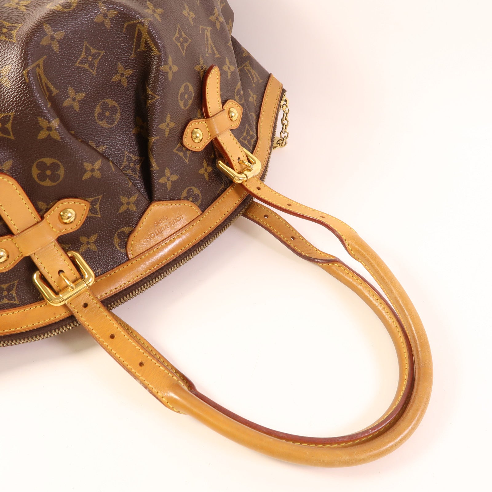 LOUIS VUITTON Monogram Tivoli GM金扣肩背袋
