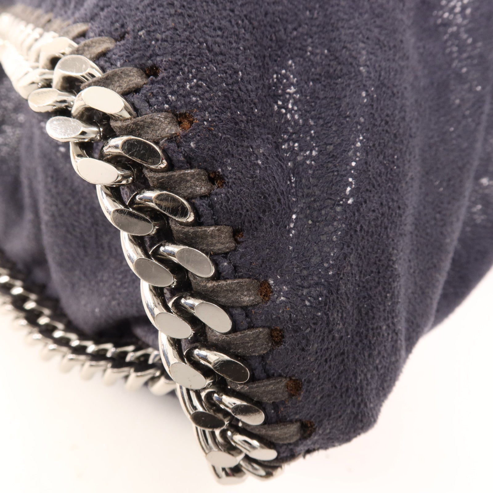 Stella McCartney 牛皮皮革2 Way Shoulder Bag銀扣鏈帶手挽肩背兩用袋