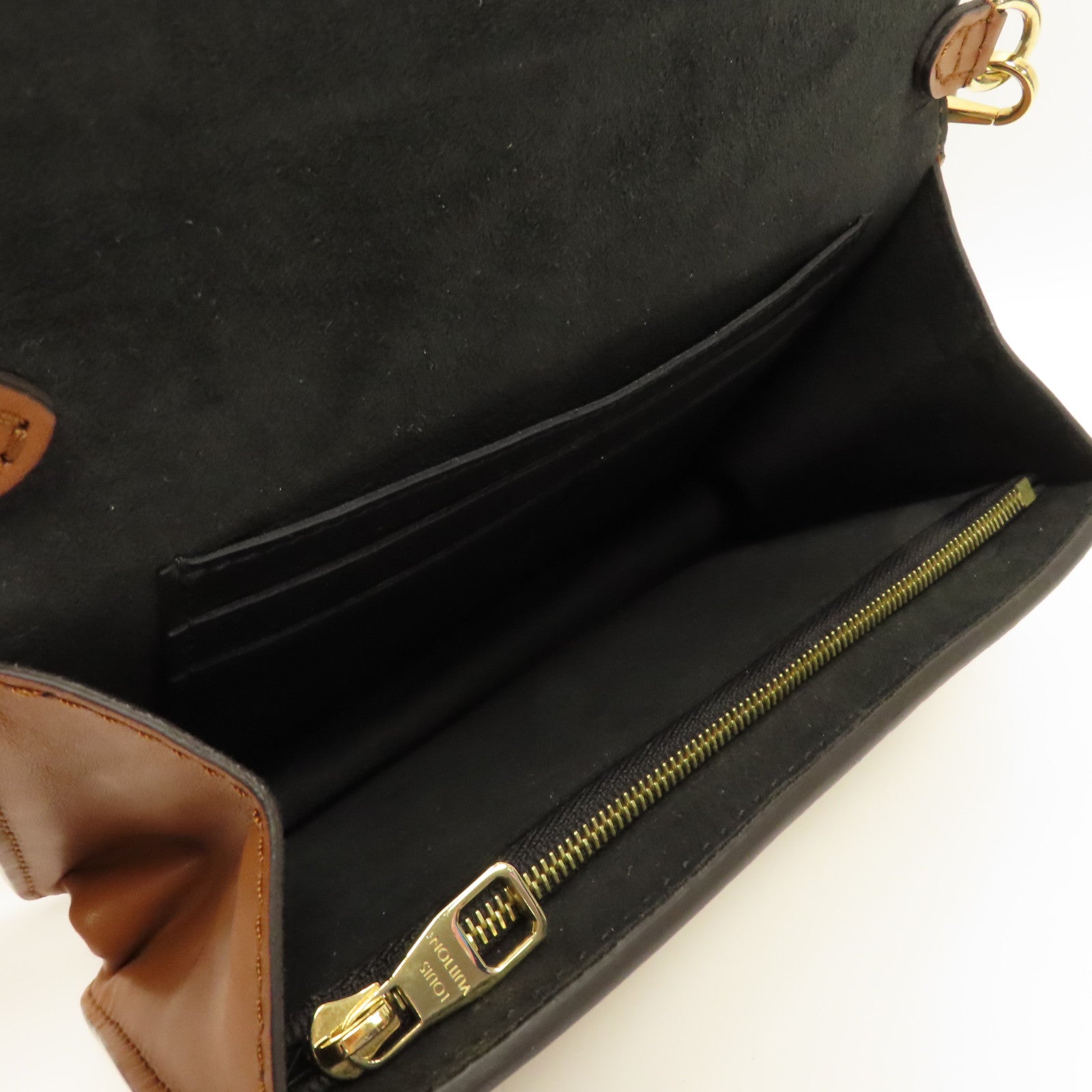 LOUIS VUITTON 【激減優惠】Monogram Dauphine金扣肩背袋啡色