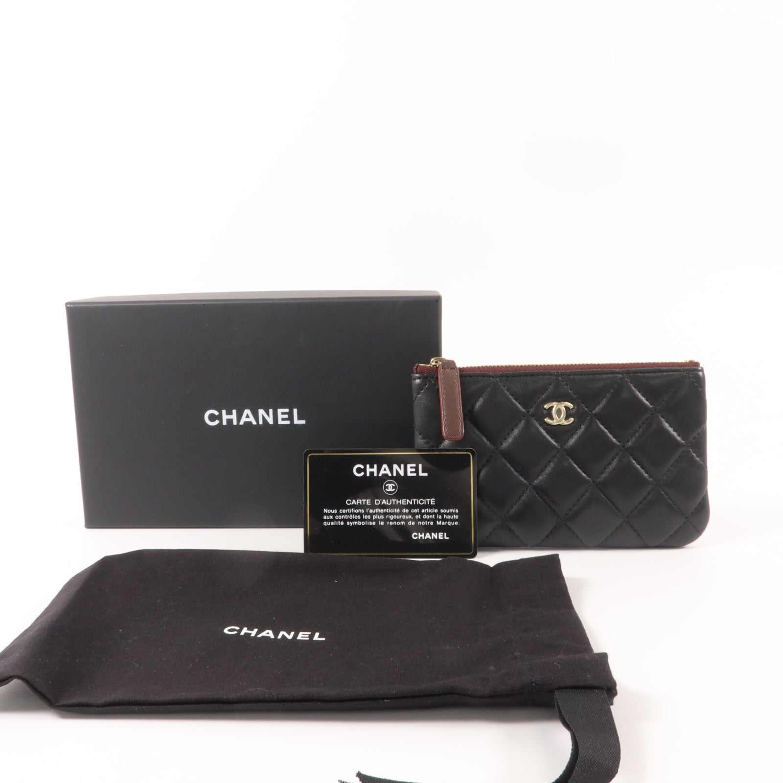 CHANEL 羊皮皮革Classic Mini Pouch小袋