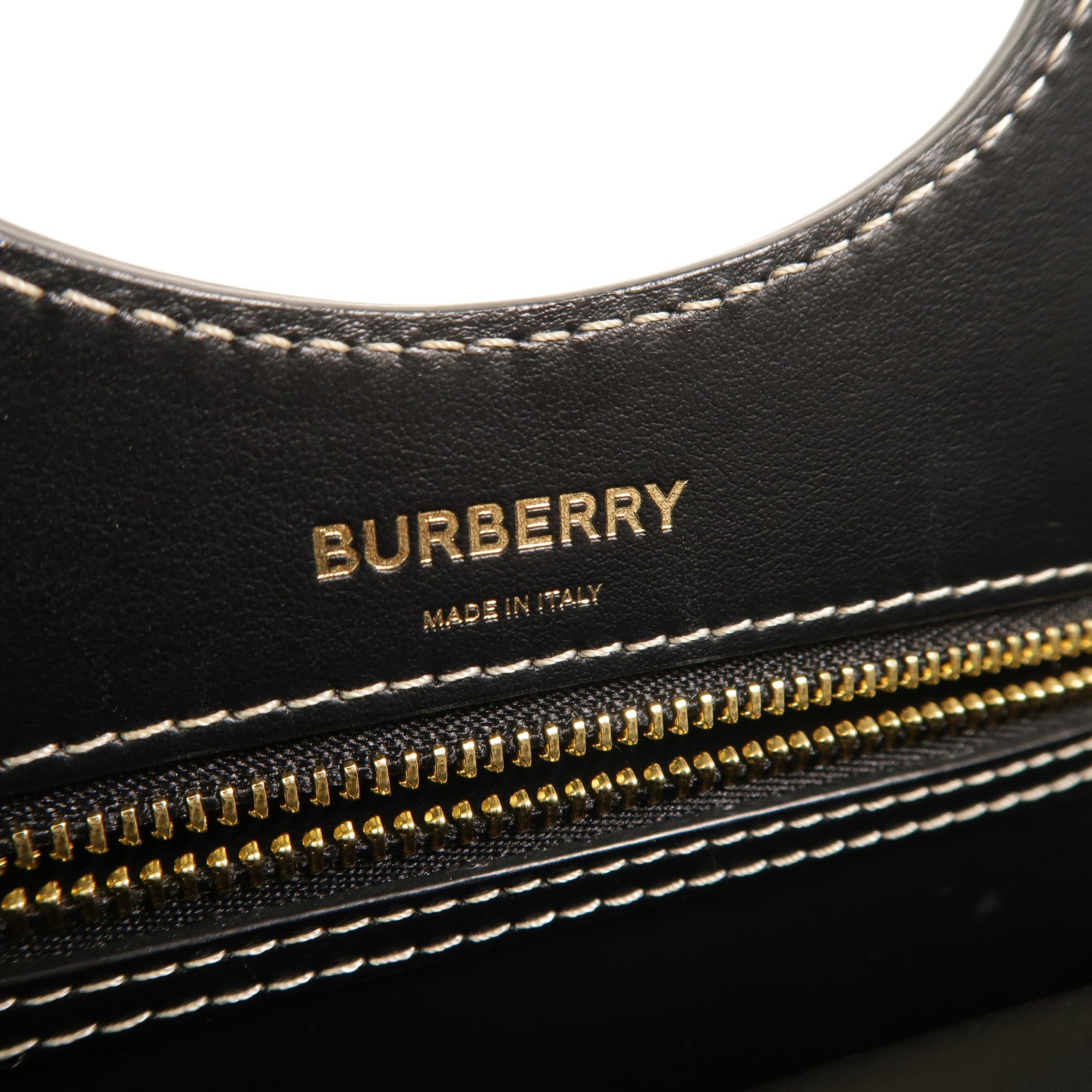 BURBERRY 帆布/皮革Mini Pocket Bag手挽肩背兩用袋
