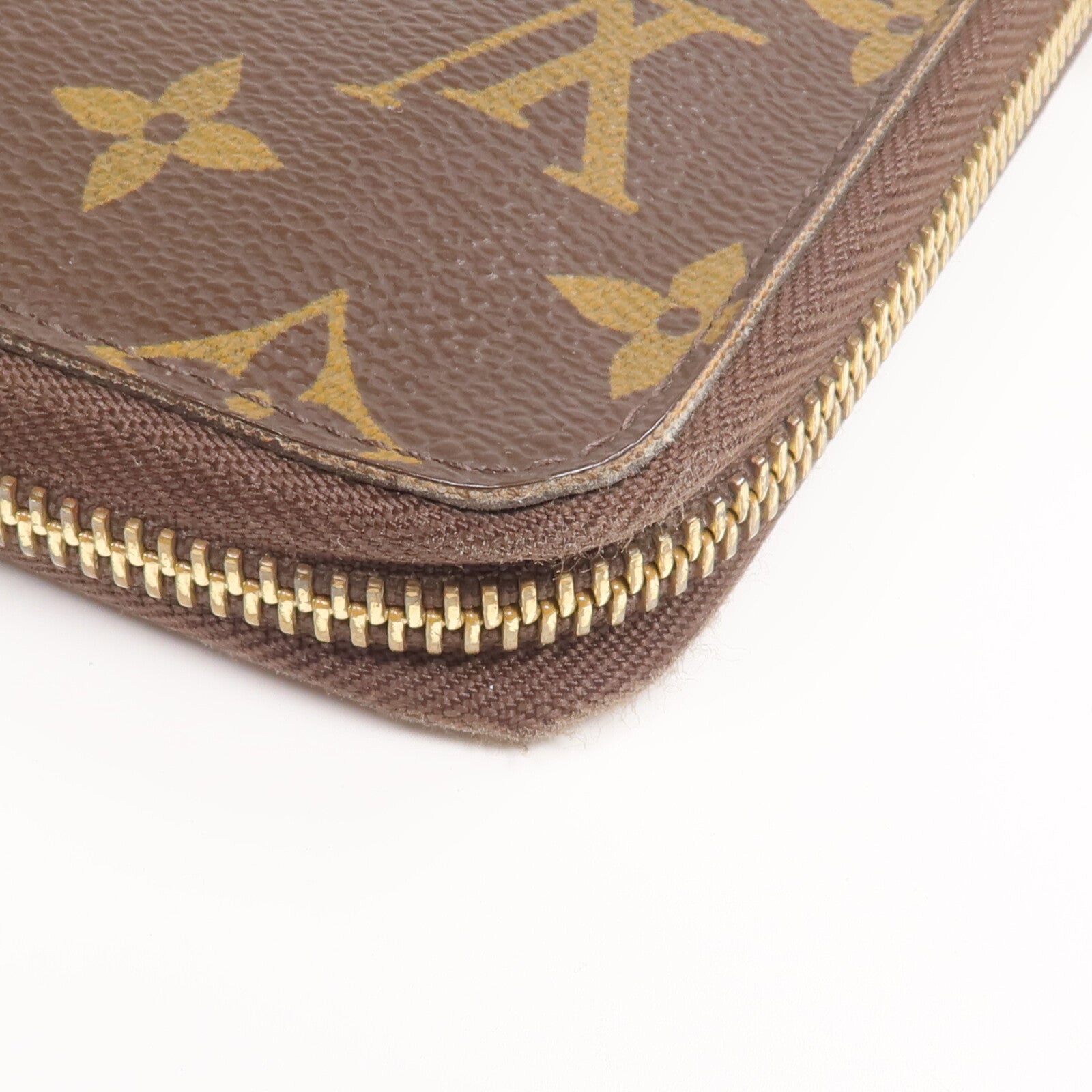 LOUIS VUITTON Monogram Zippy Organizer金扣長錢包